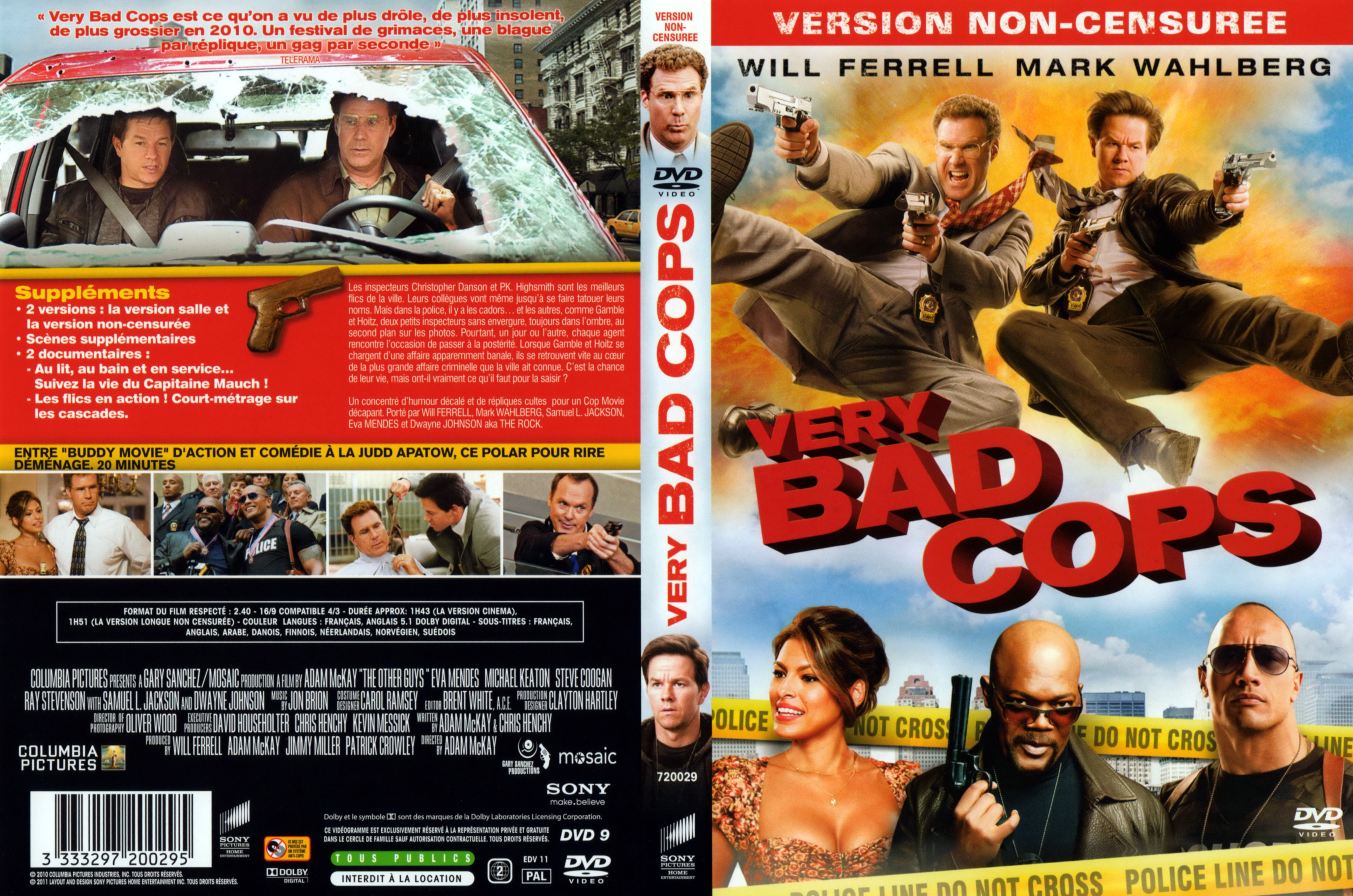 Jaquette DVD Very bad cops