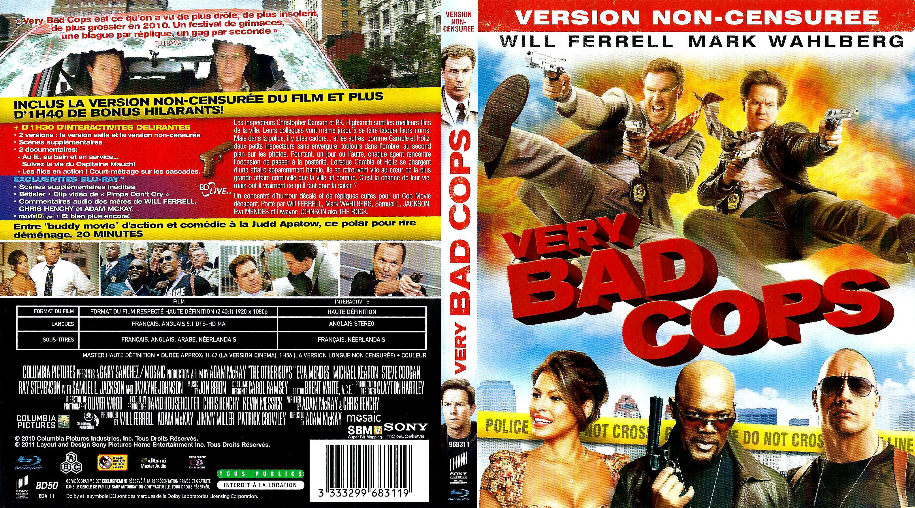 Jaquette DVD Very bad cops (BLU-RAY)