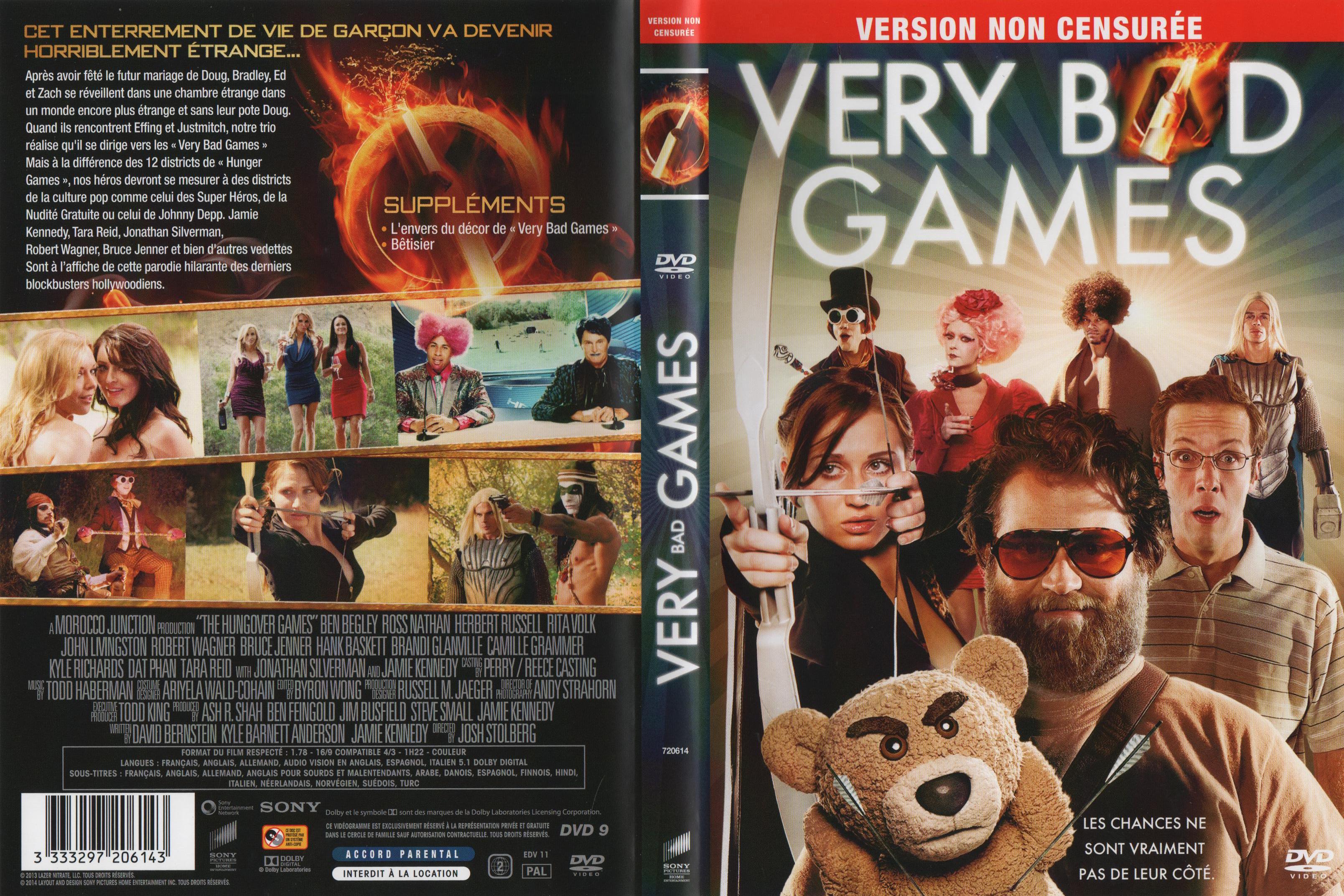 Jaquette DVD Very bad games