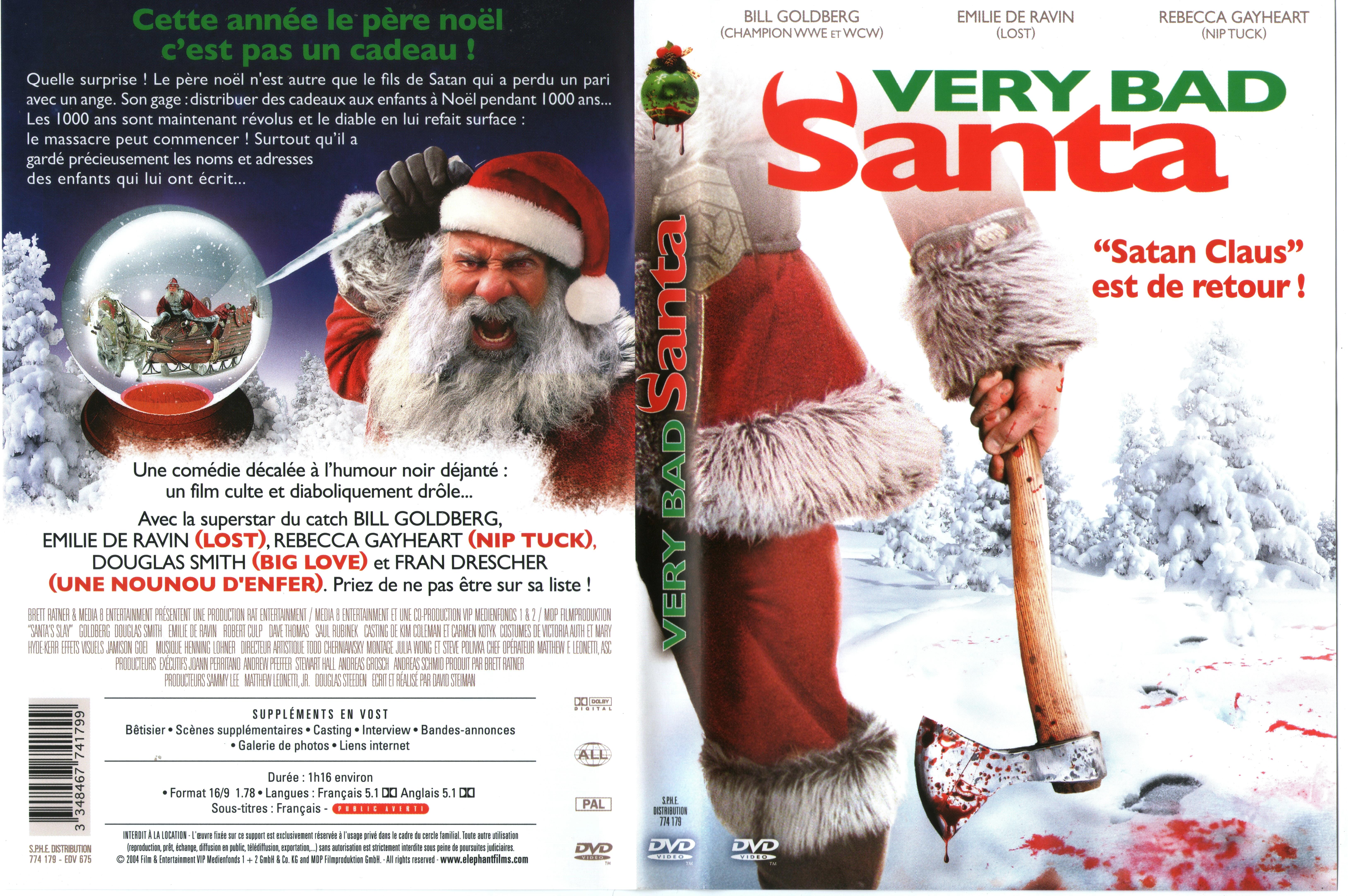 Jaquette DVD Very bad santa