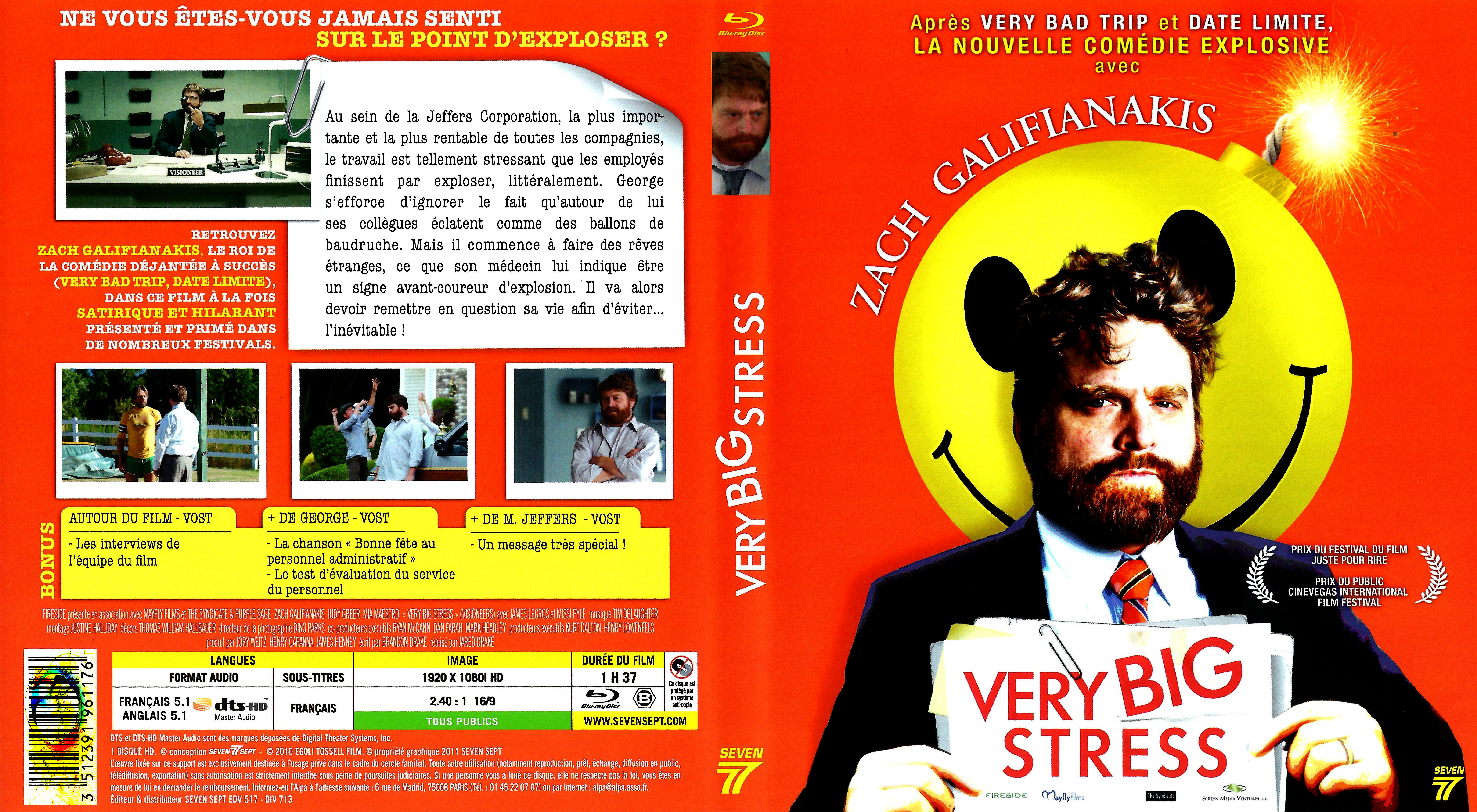 Jaquette DVD Very big stress (BLU-RAY)