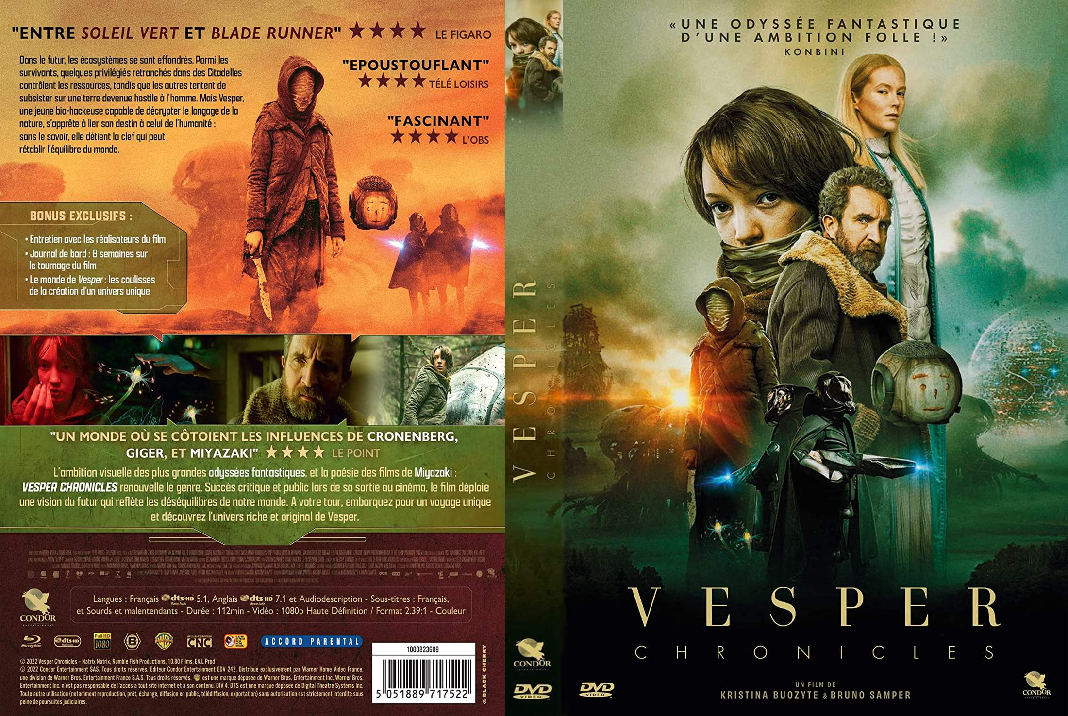 Jaquette DVD Vesper chronicles