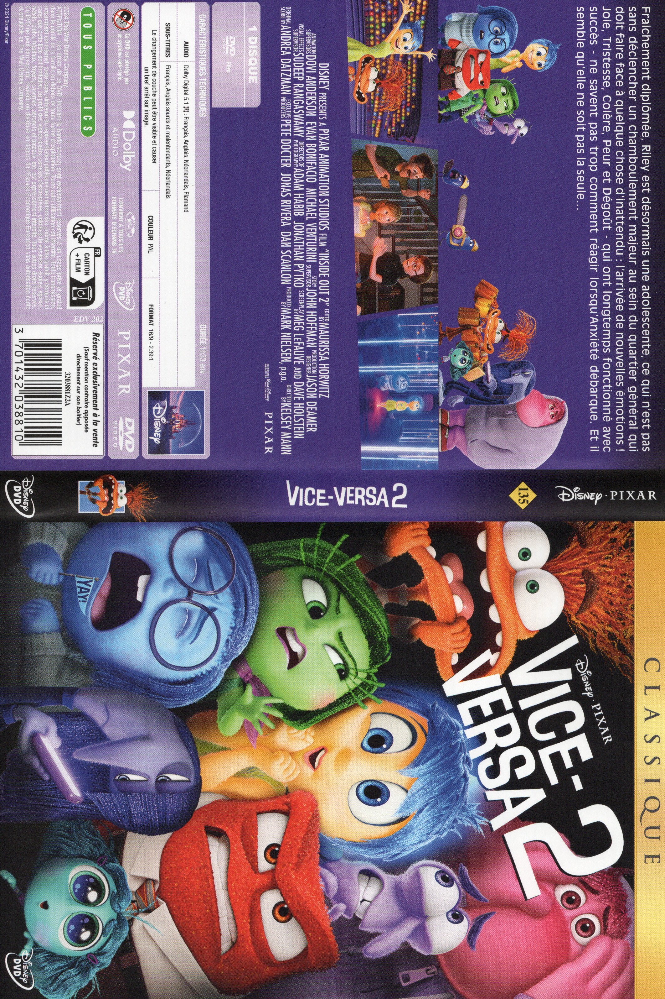 Jaquette DVD Vice-Versa 2