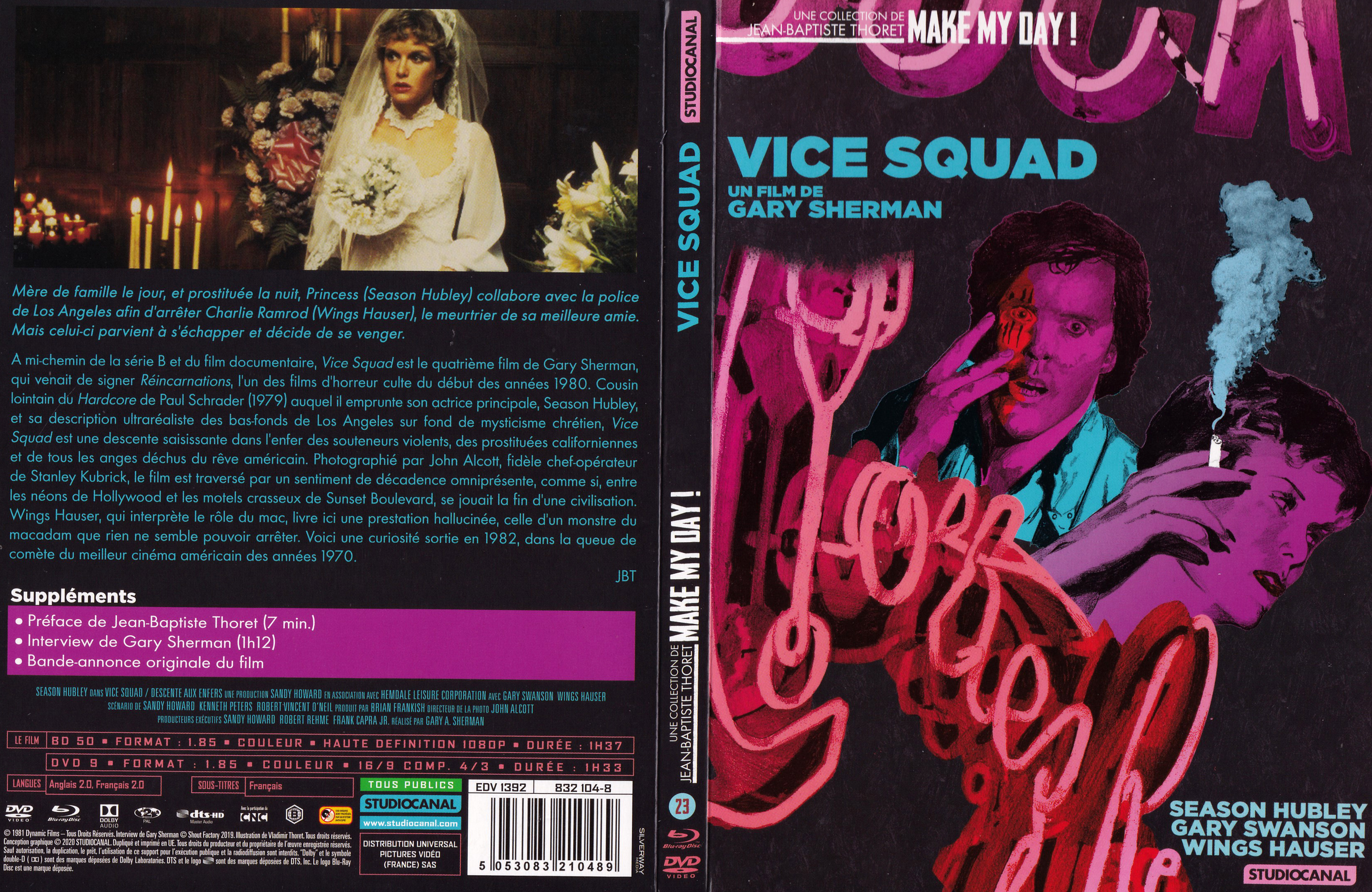 Jaquette DVD Vice squad (BLU-RAY)