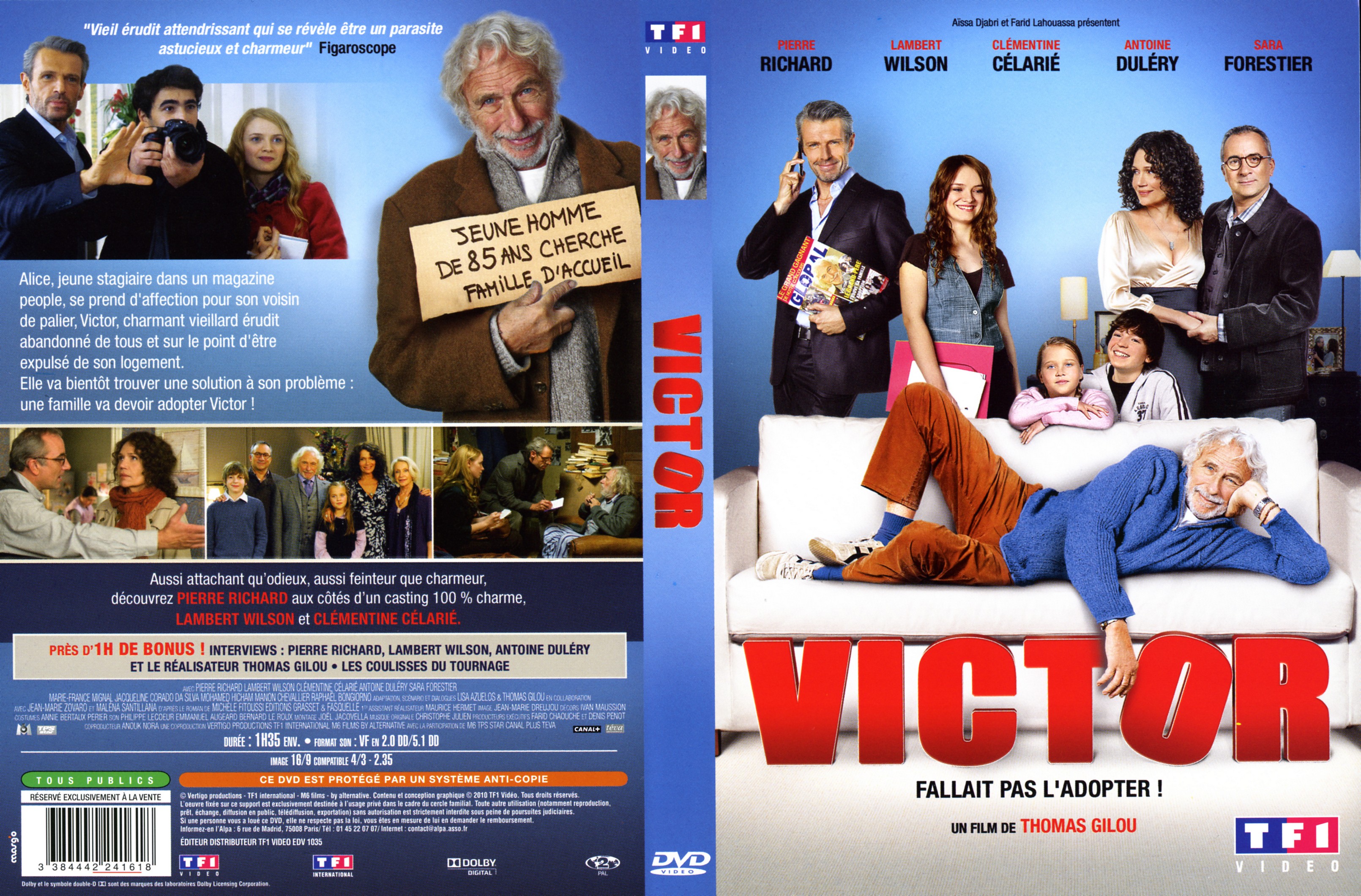 Jaquette DVD Victor (2009)