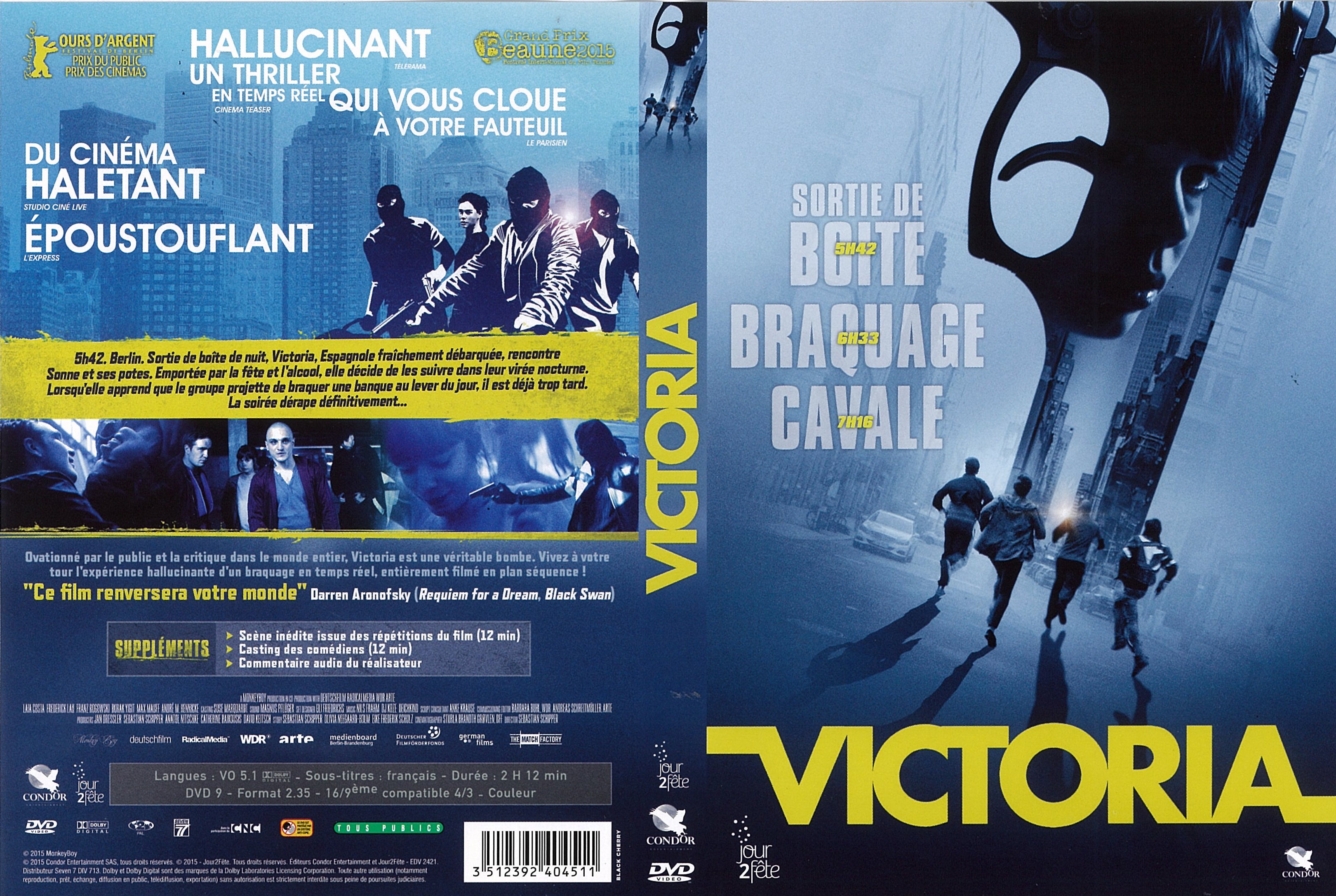 Jaquette DVD Victoria