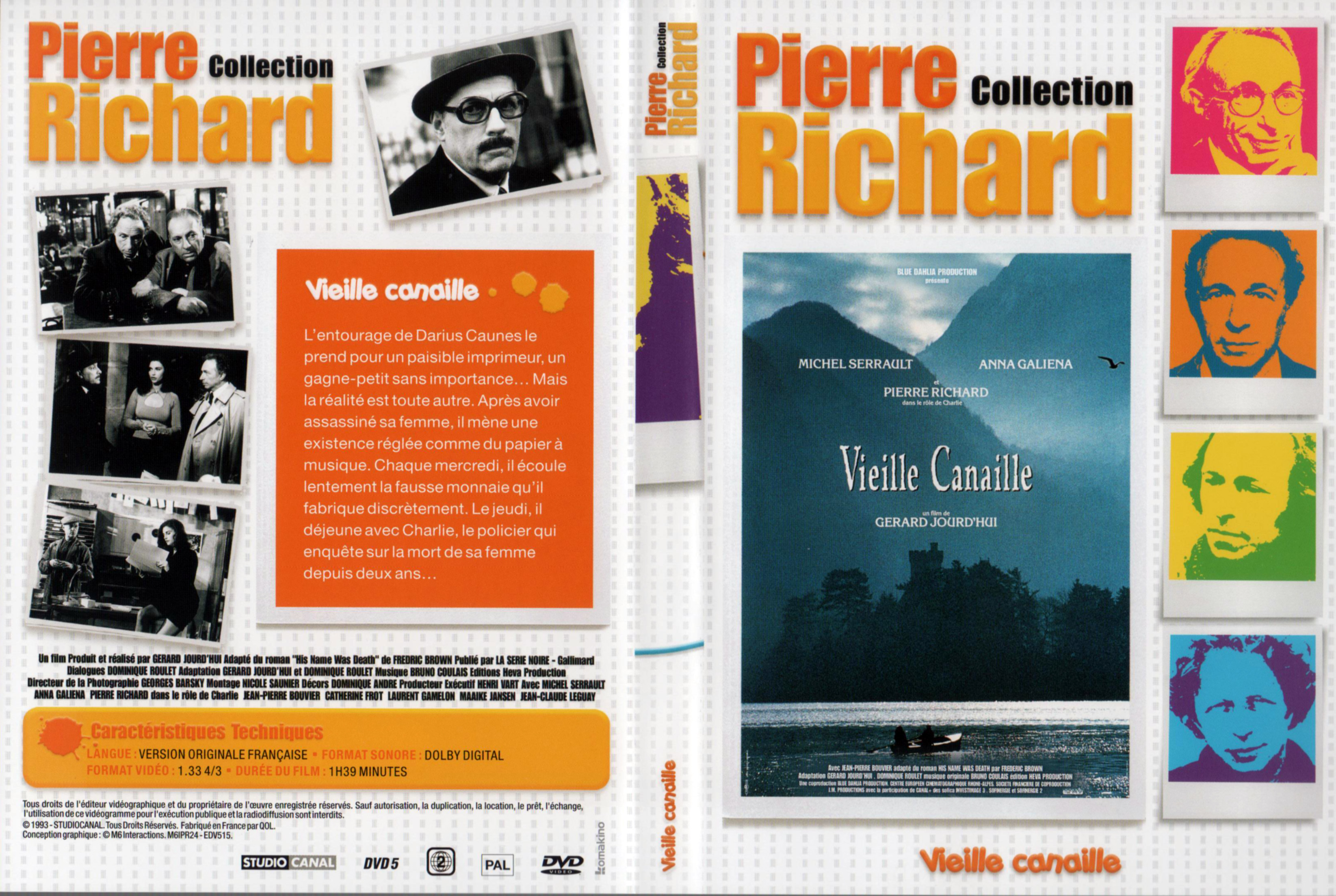 Jaquette DVD Vieille canaille