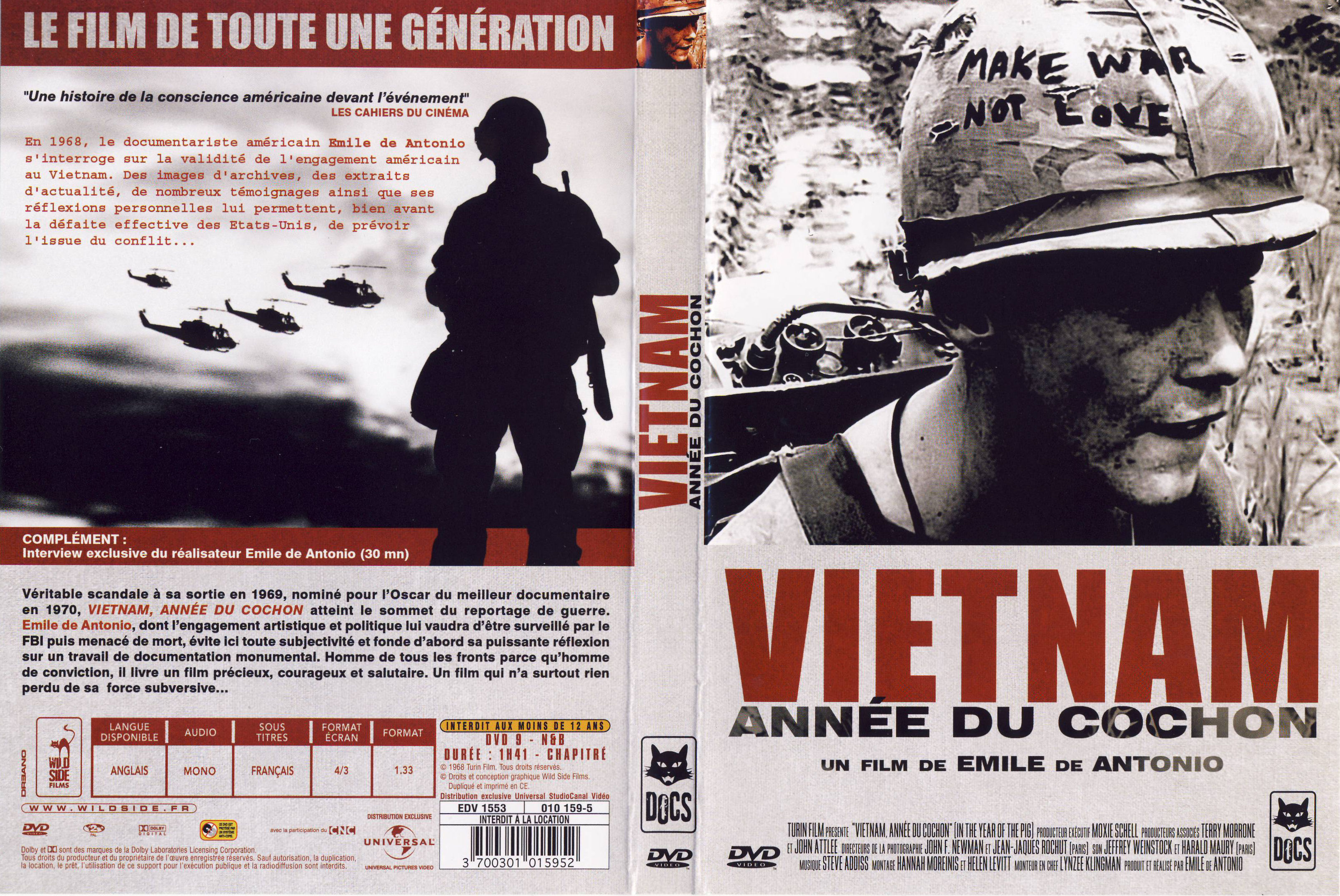 Jaquette DVD Vietnam Anne du cochon