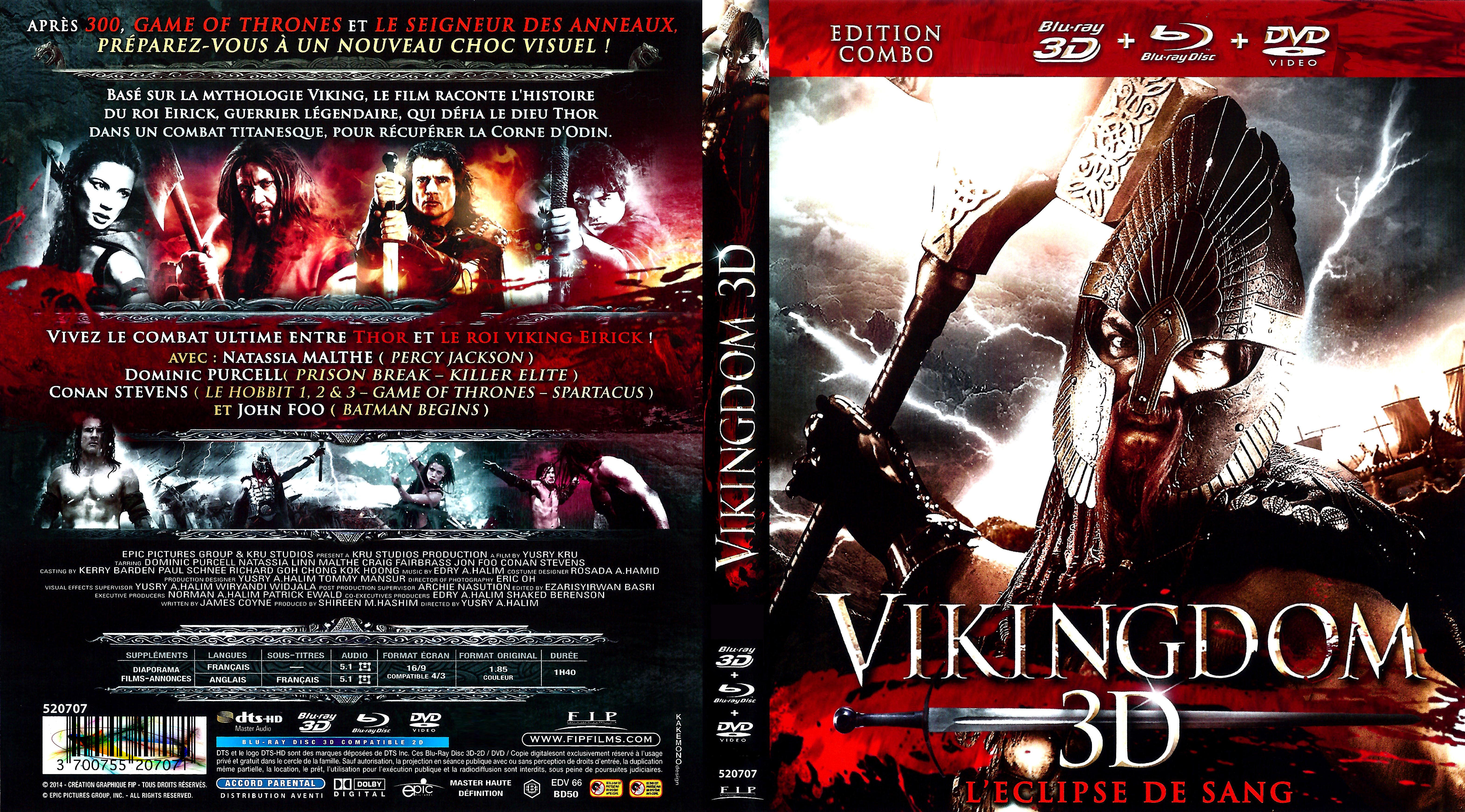 Jaquette DVD Vikingdom l