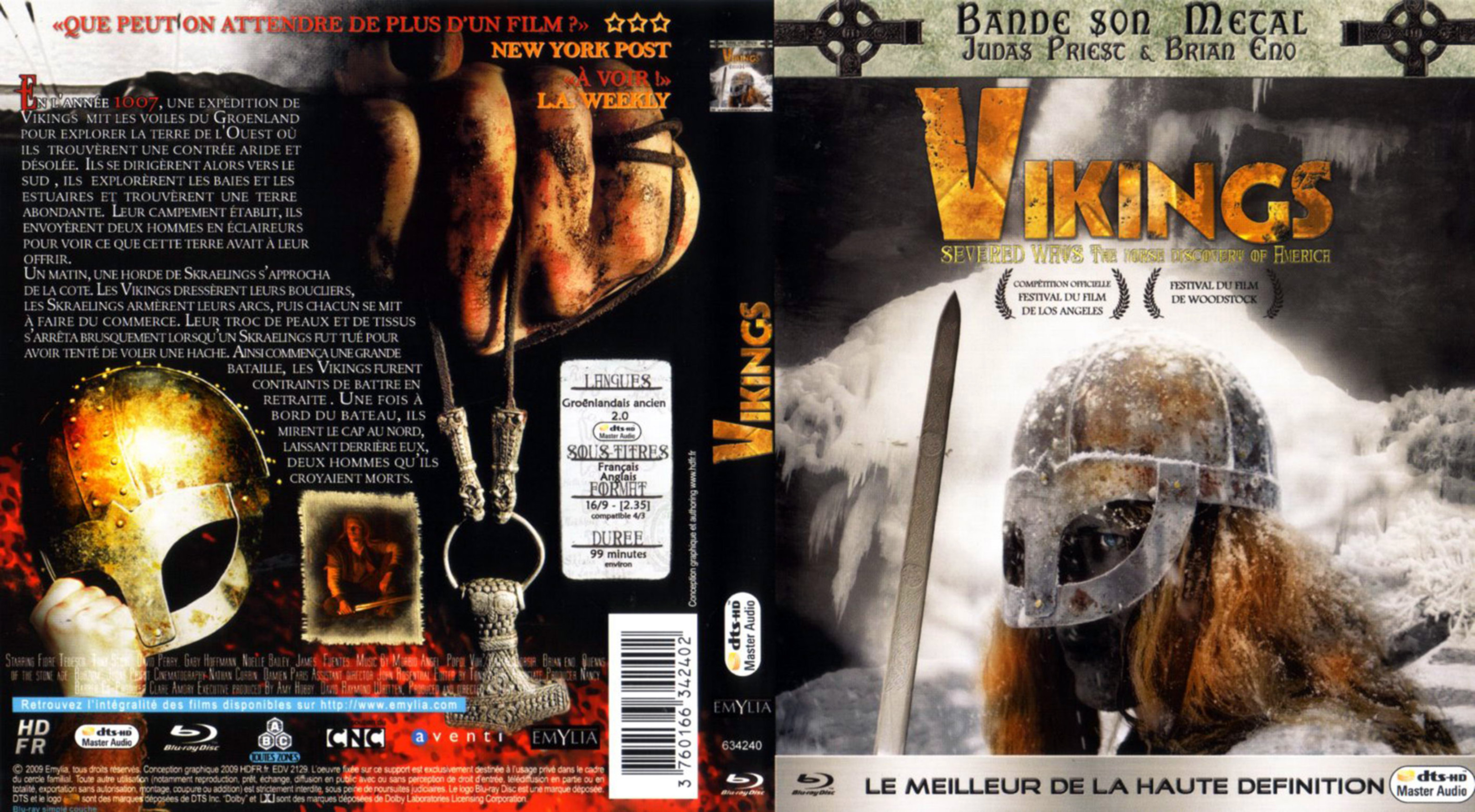 Jaquette DVD Vikings (BLU-RAY)