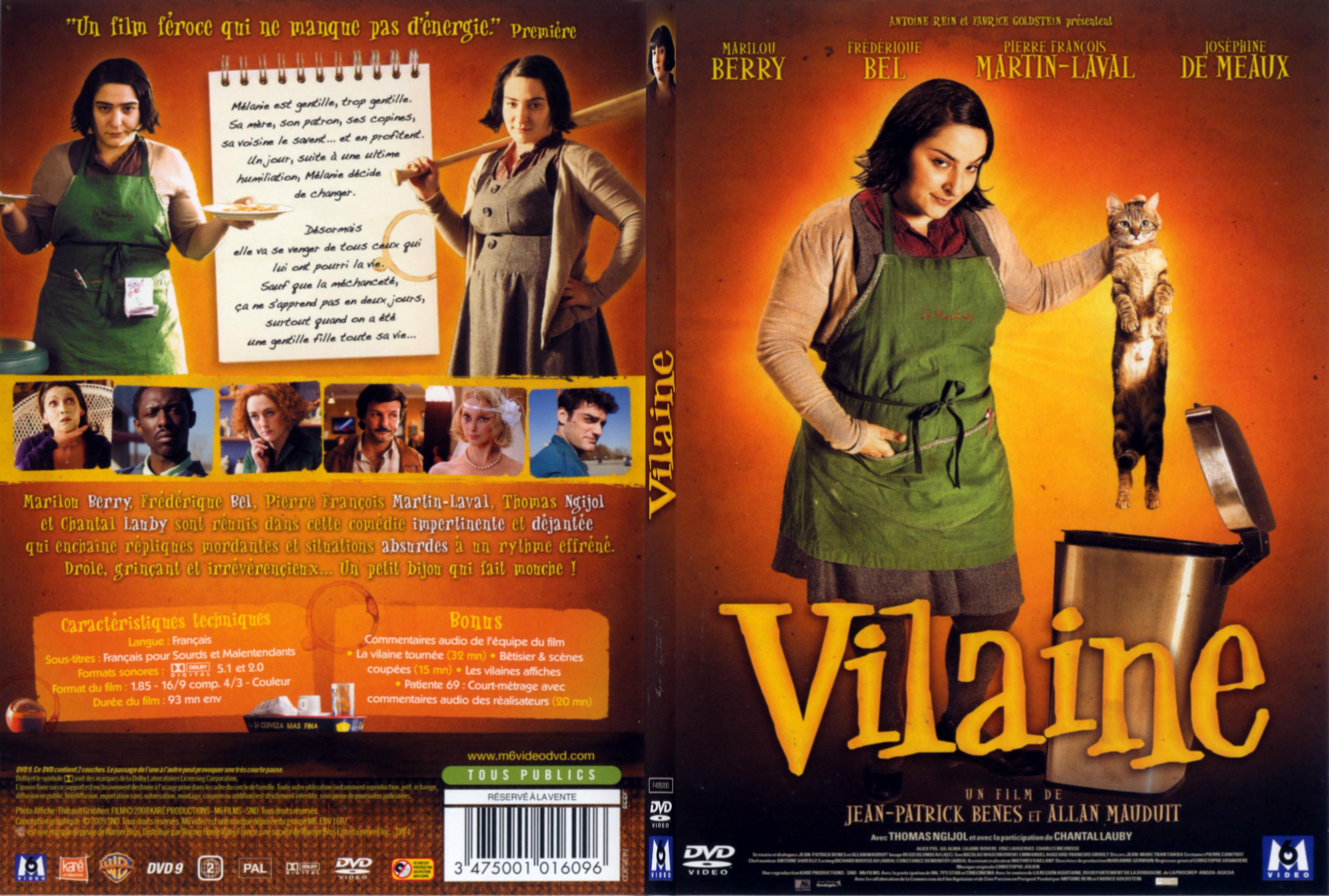 Jaquette DVD Vilaine - SLIM