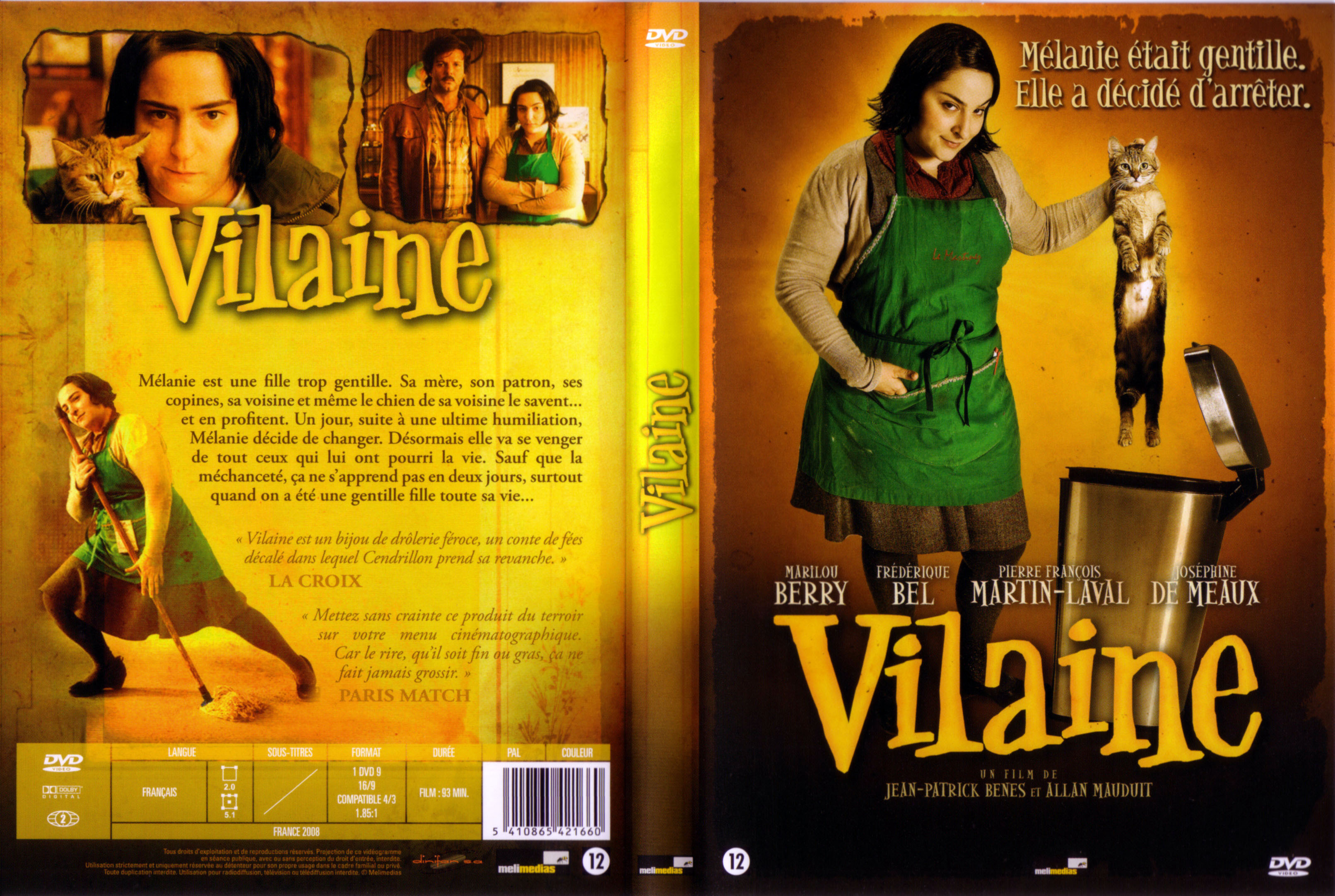 Jaquette DVD Vilaine v2