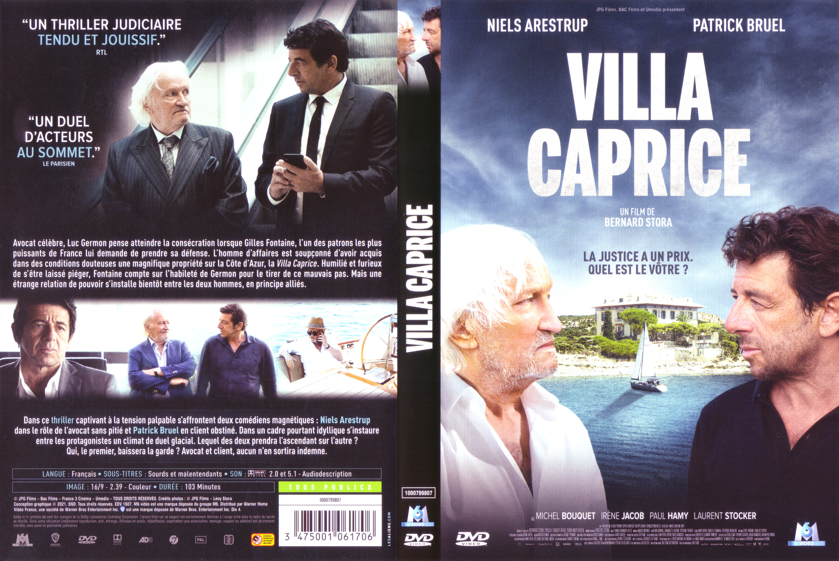 Jaquette DVD Villa Caprice