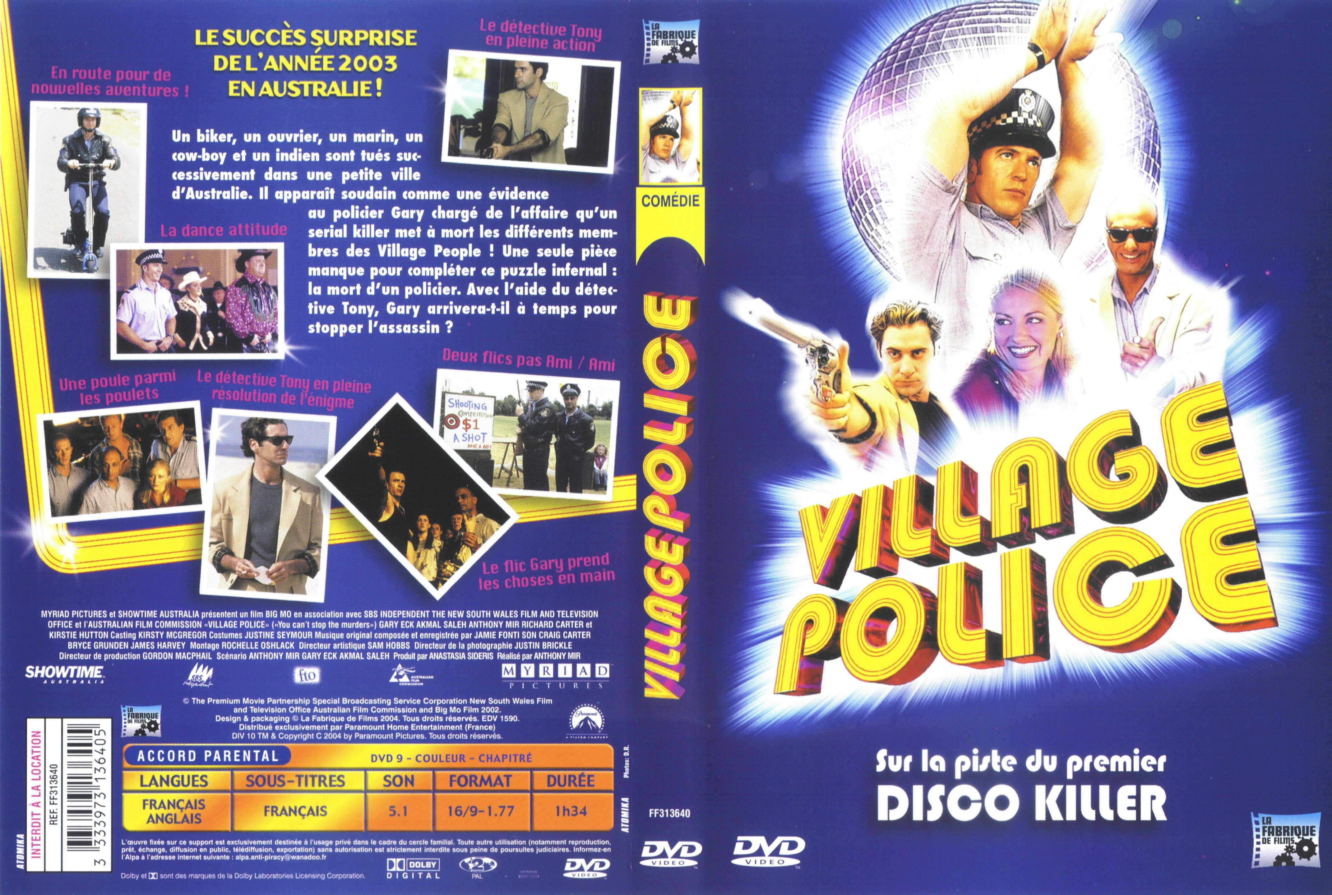 Jaquette DVD Village Police