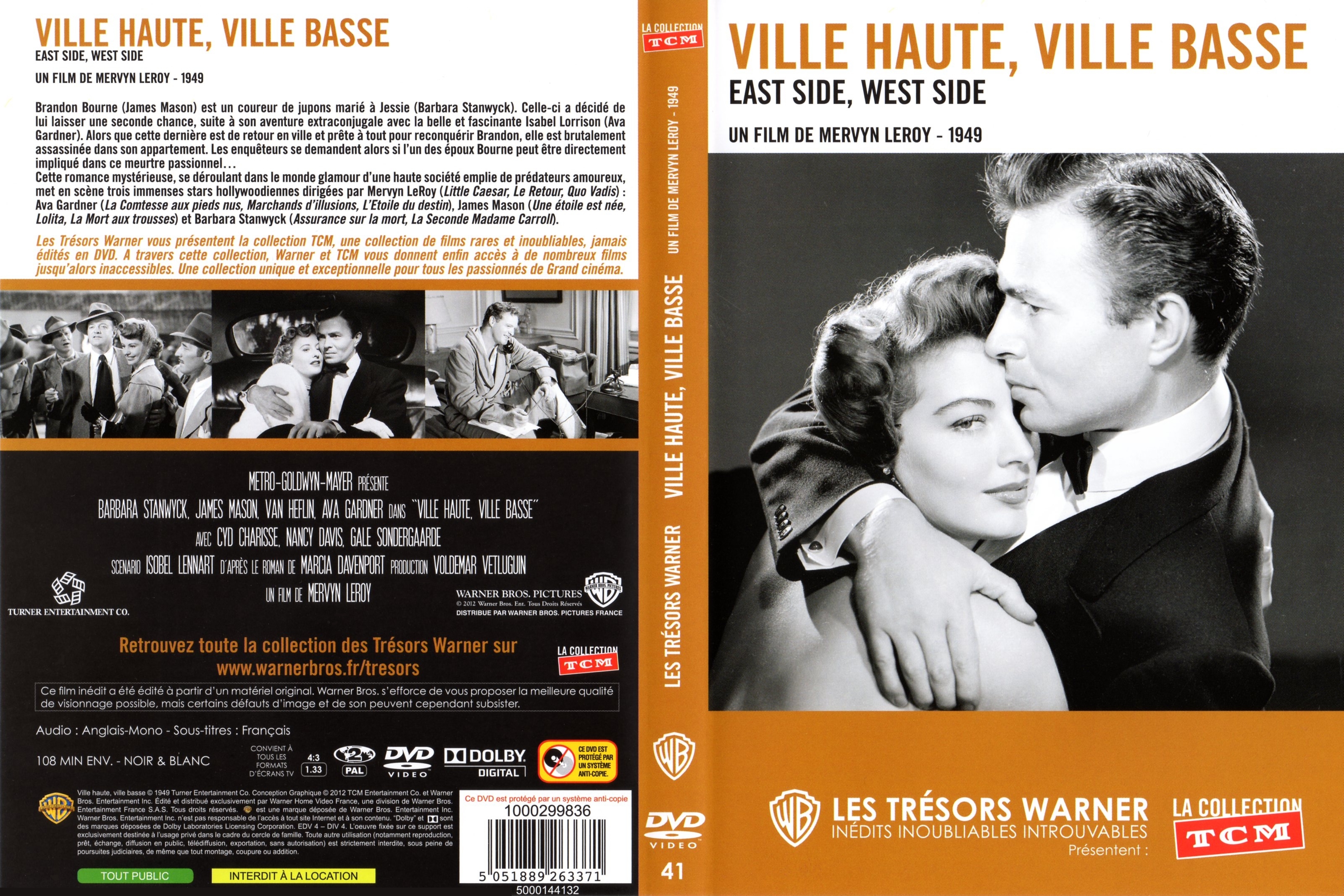 Jaquette DVD Ville haute, ville basse