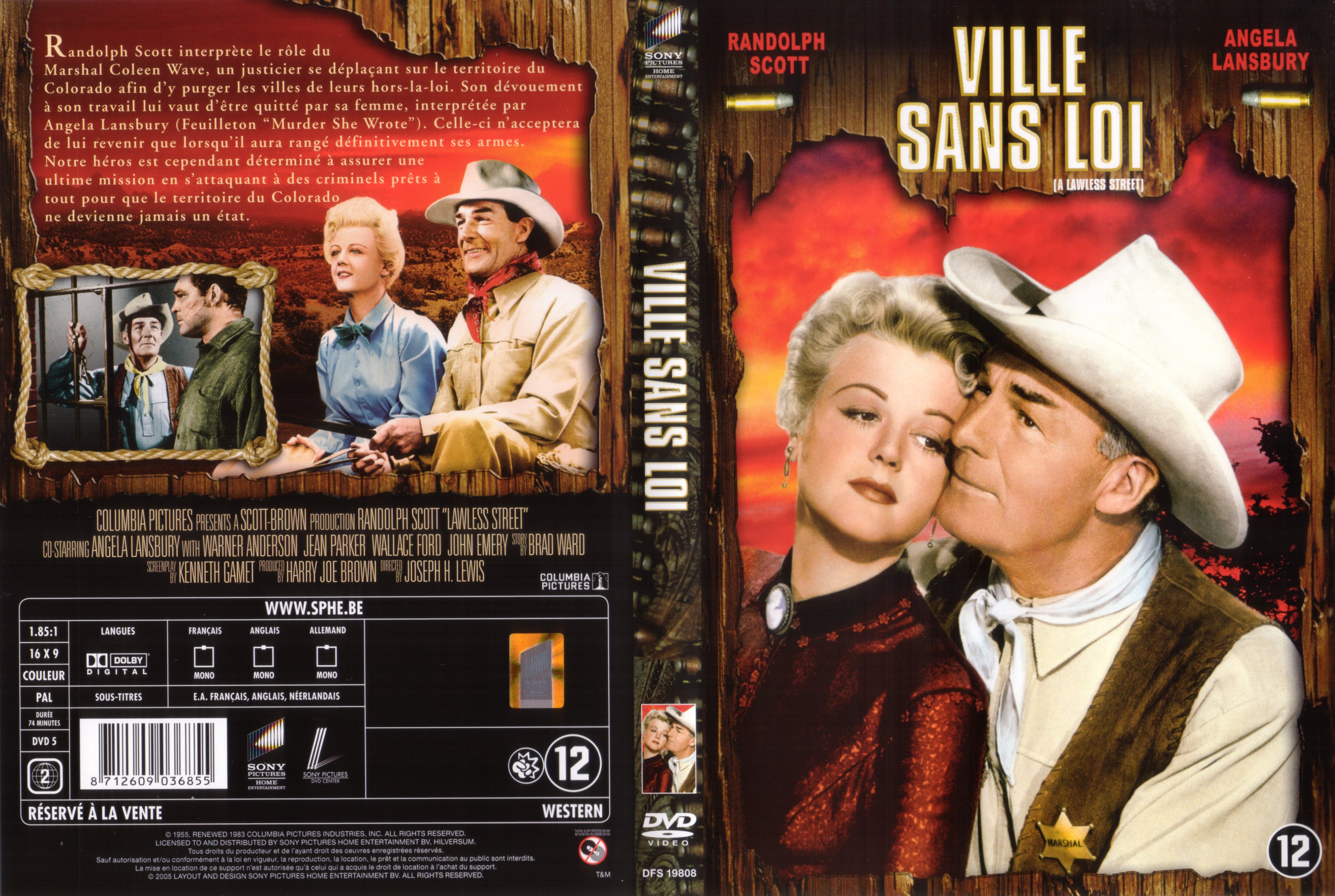 Jaquette DVD Ville sans loi v2