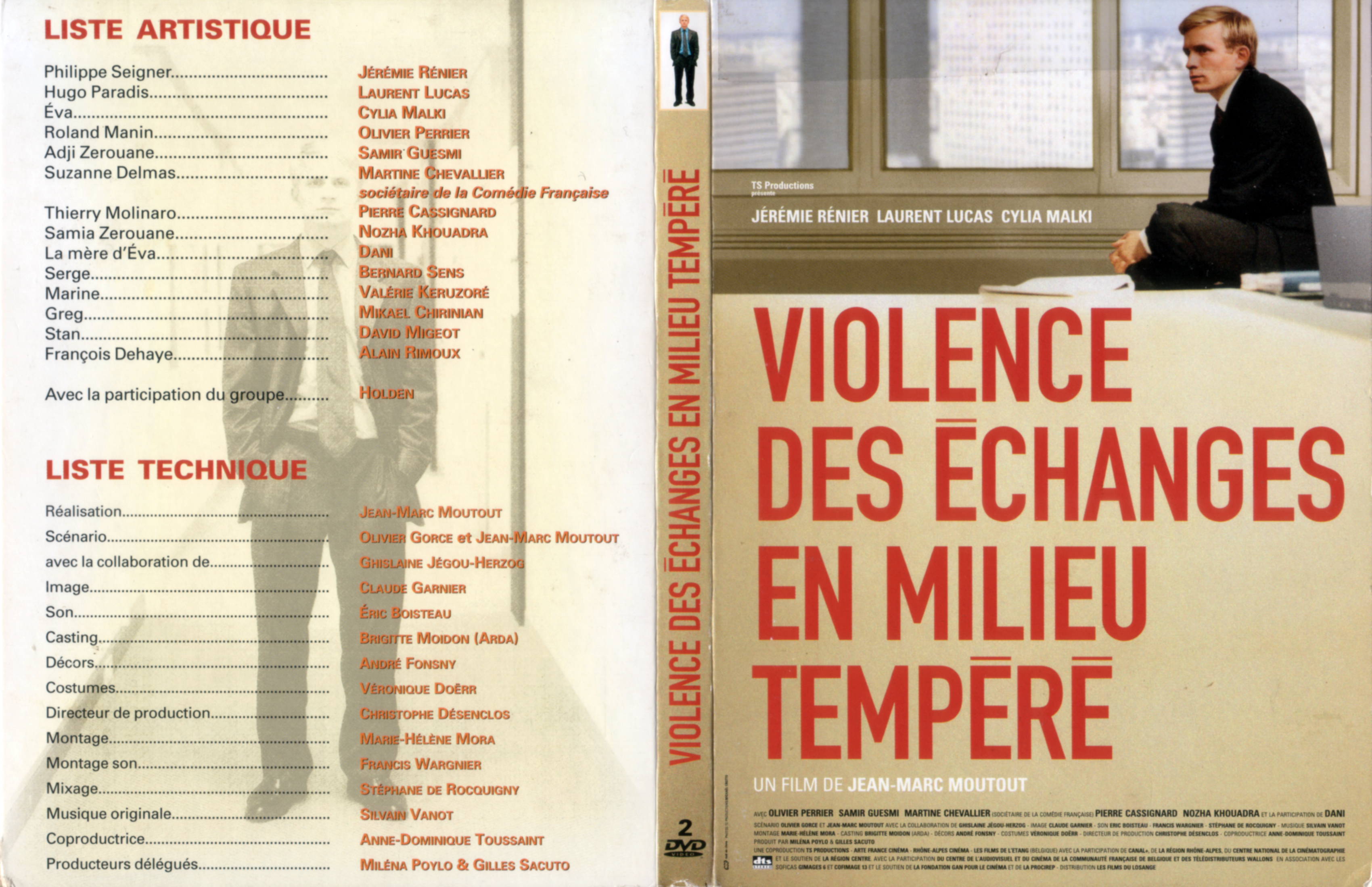 Jaquette DVD Violence des changes en milieu tempr