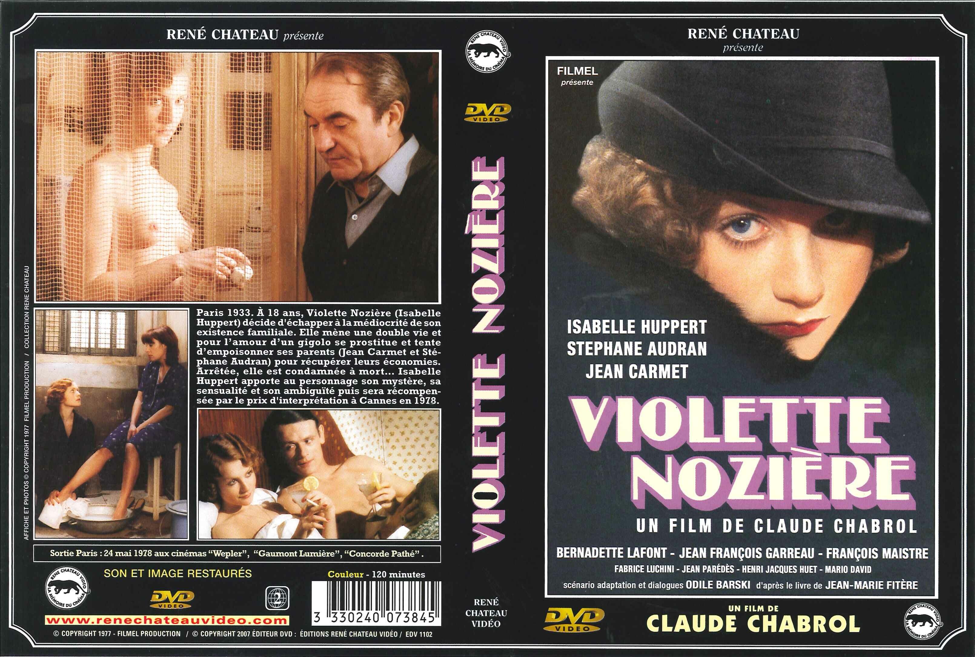 Jaquette DVD Violette Nozire