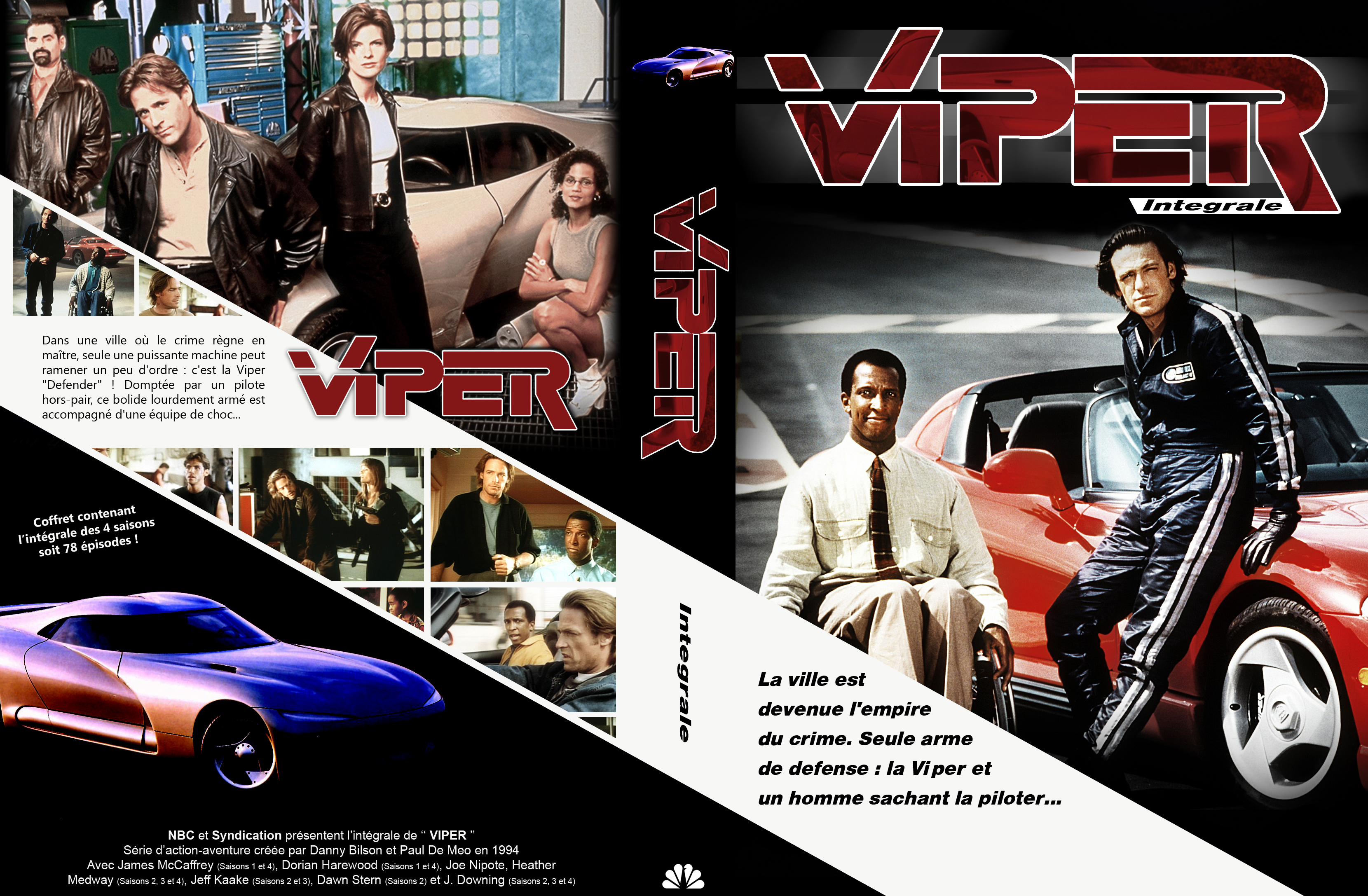 Jaquette DVD Viper COFFRET custom