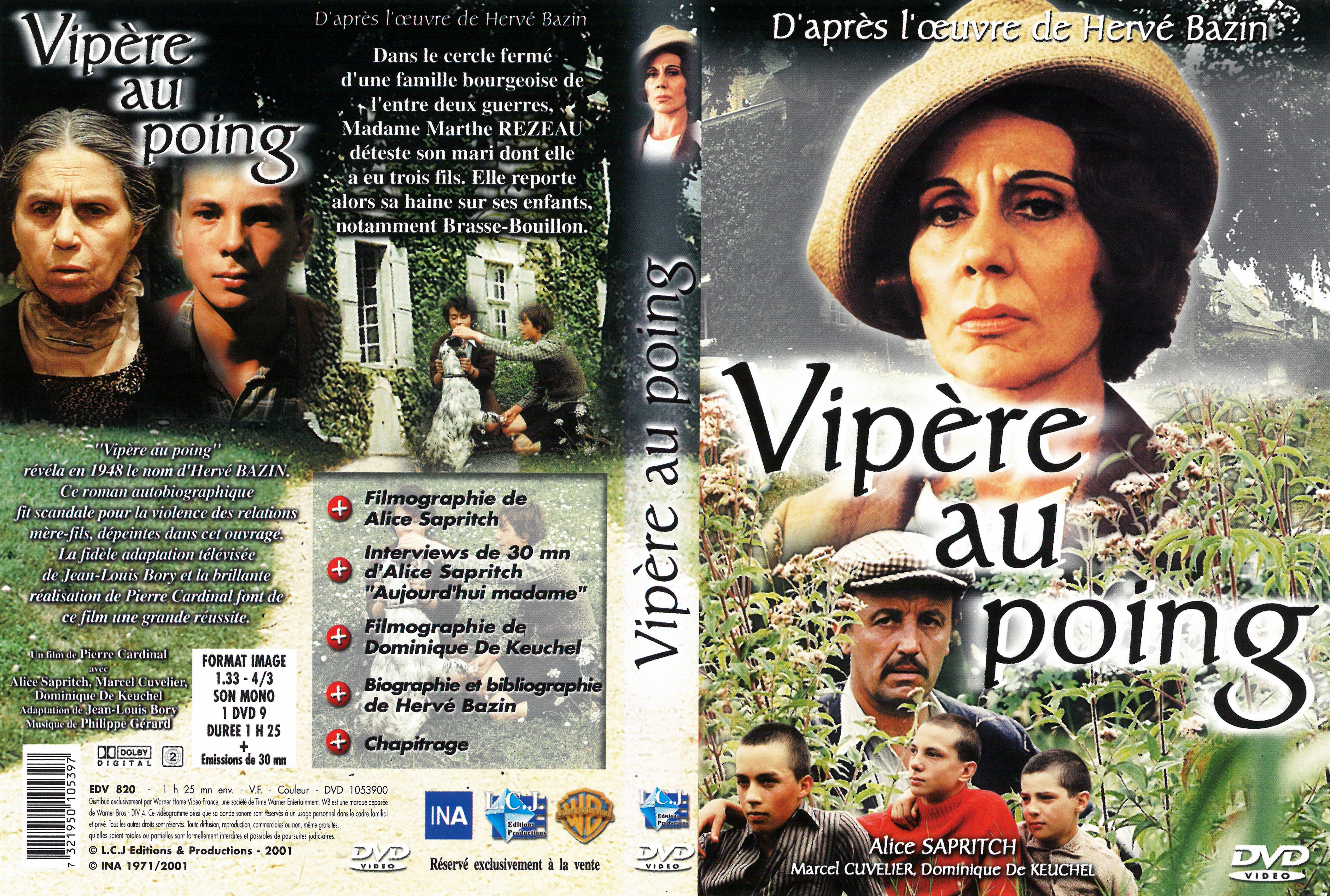 Jaquette DVD Vipre au poing (Alice Sapritch)