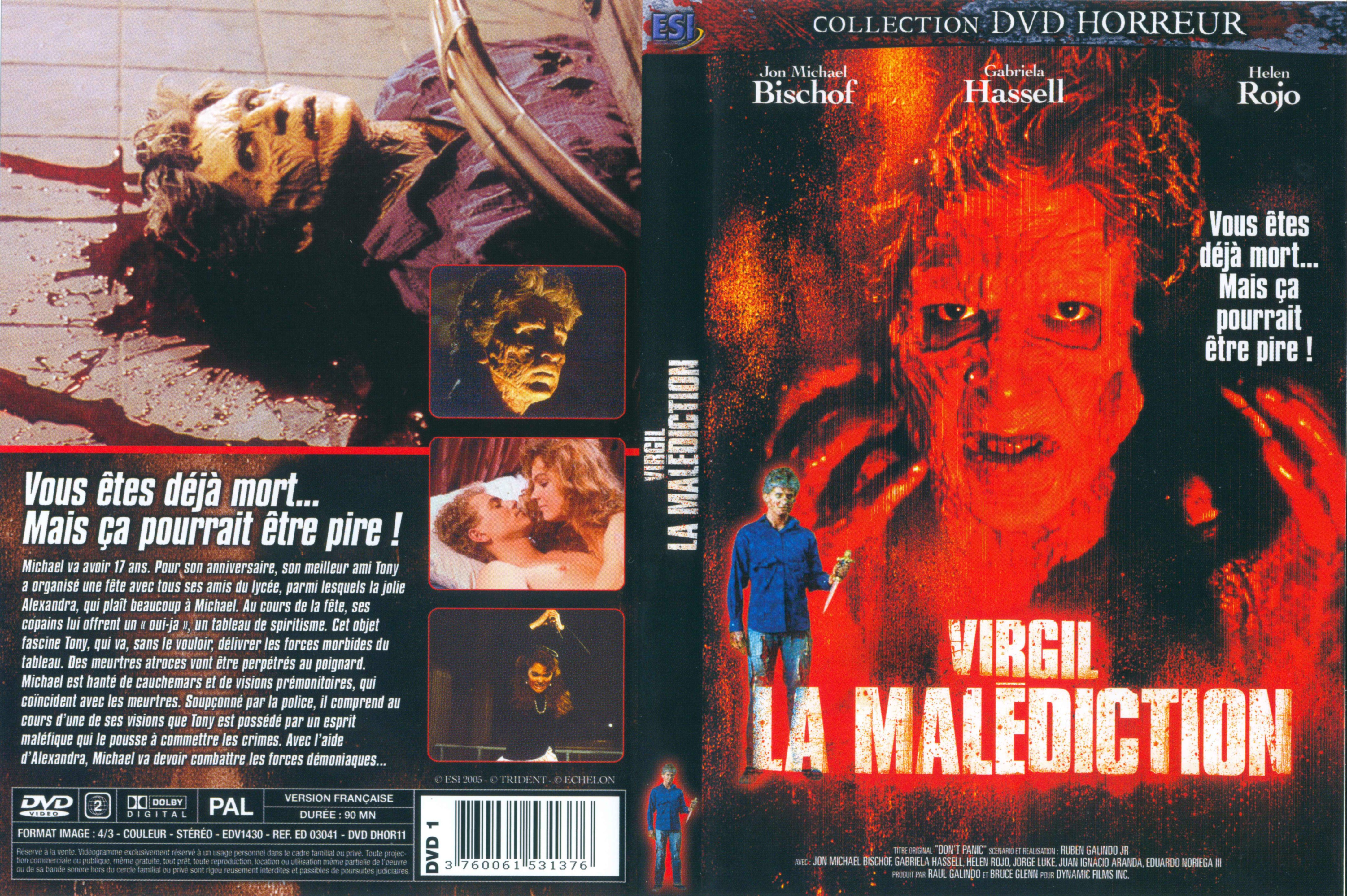 Jaquette DVD Virgil la malediction