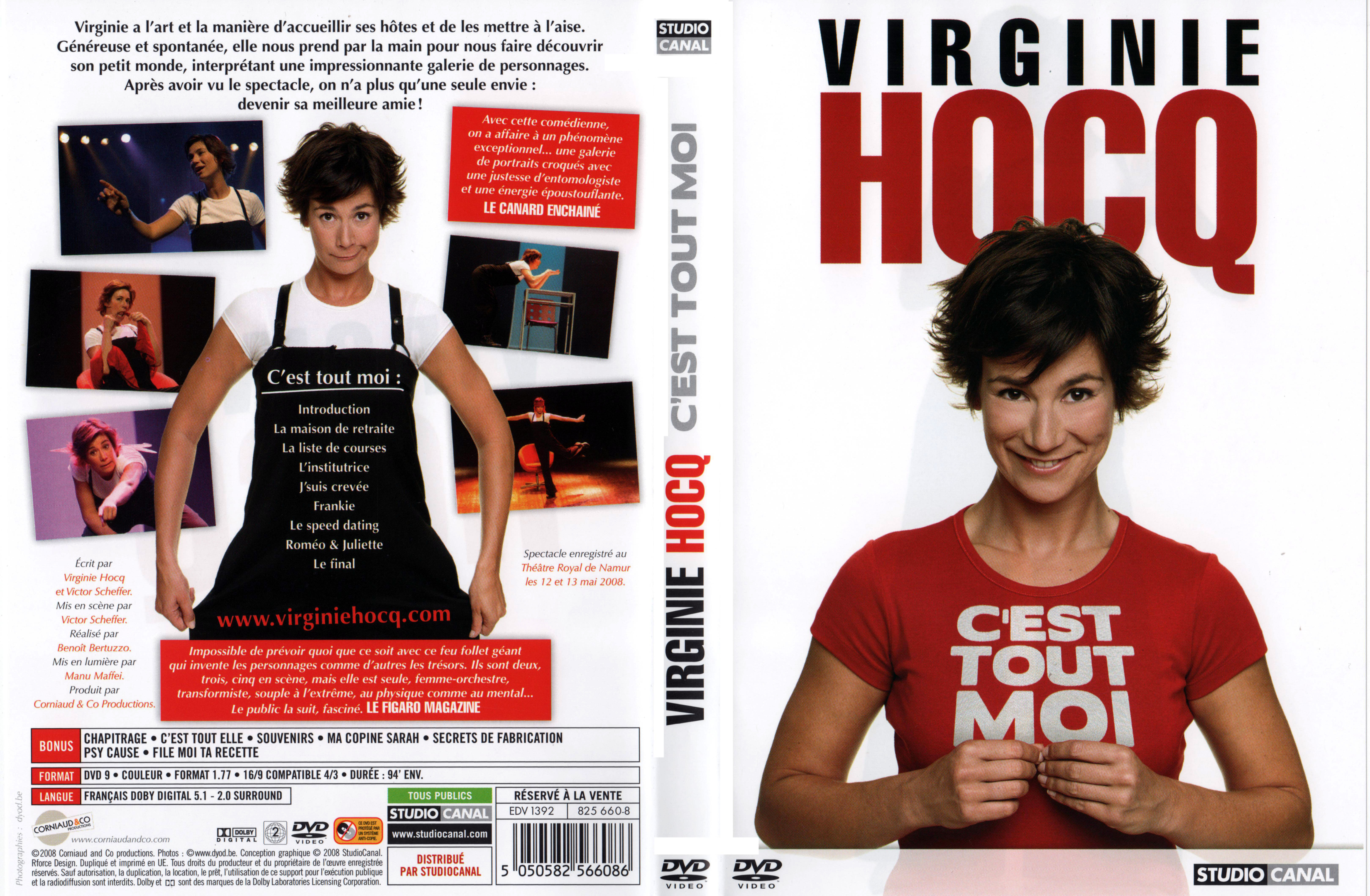 Jaquette DVD Virginie Hocq c