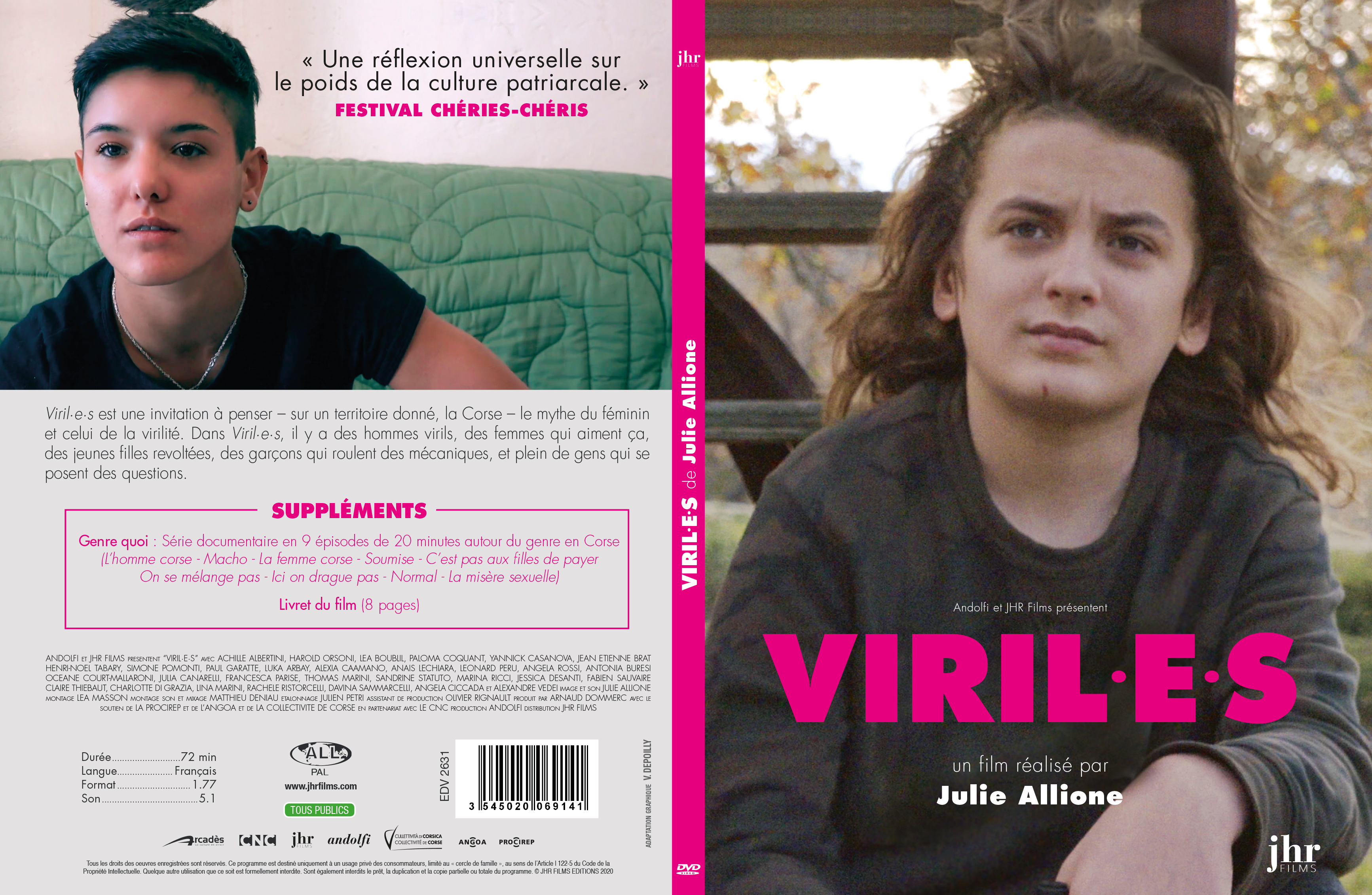 Jaquette DVD Viriles
