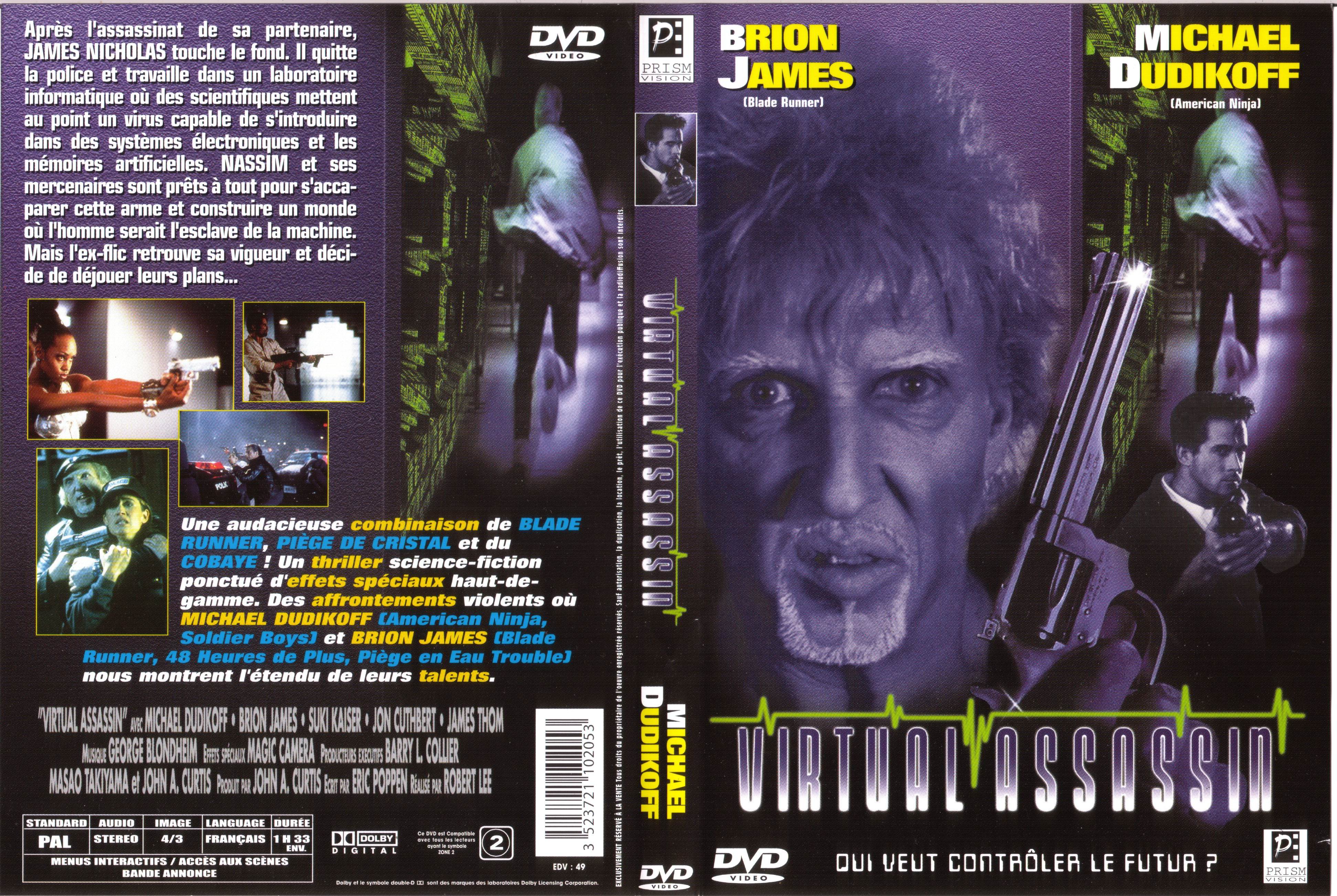 Jaquette DVD Virtual assassin