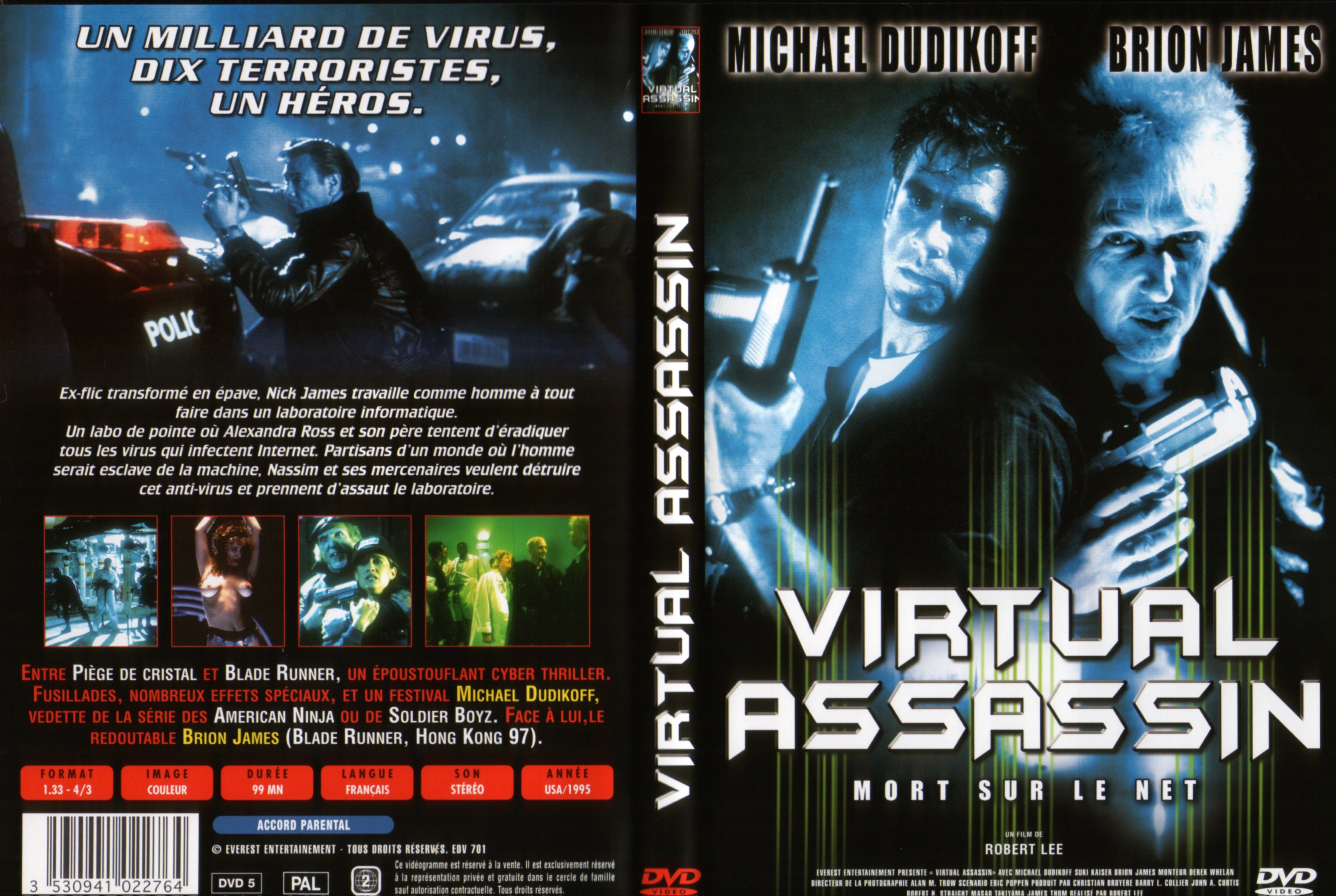 Jaquette DVD Virtual assassin v2