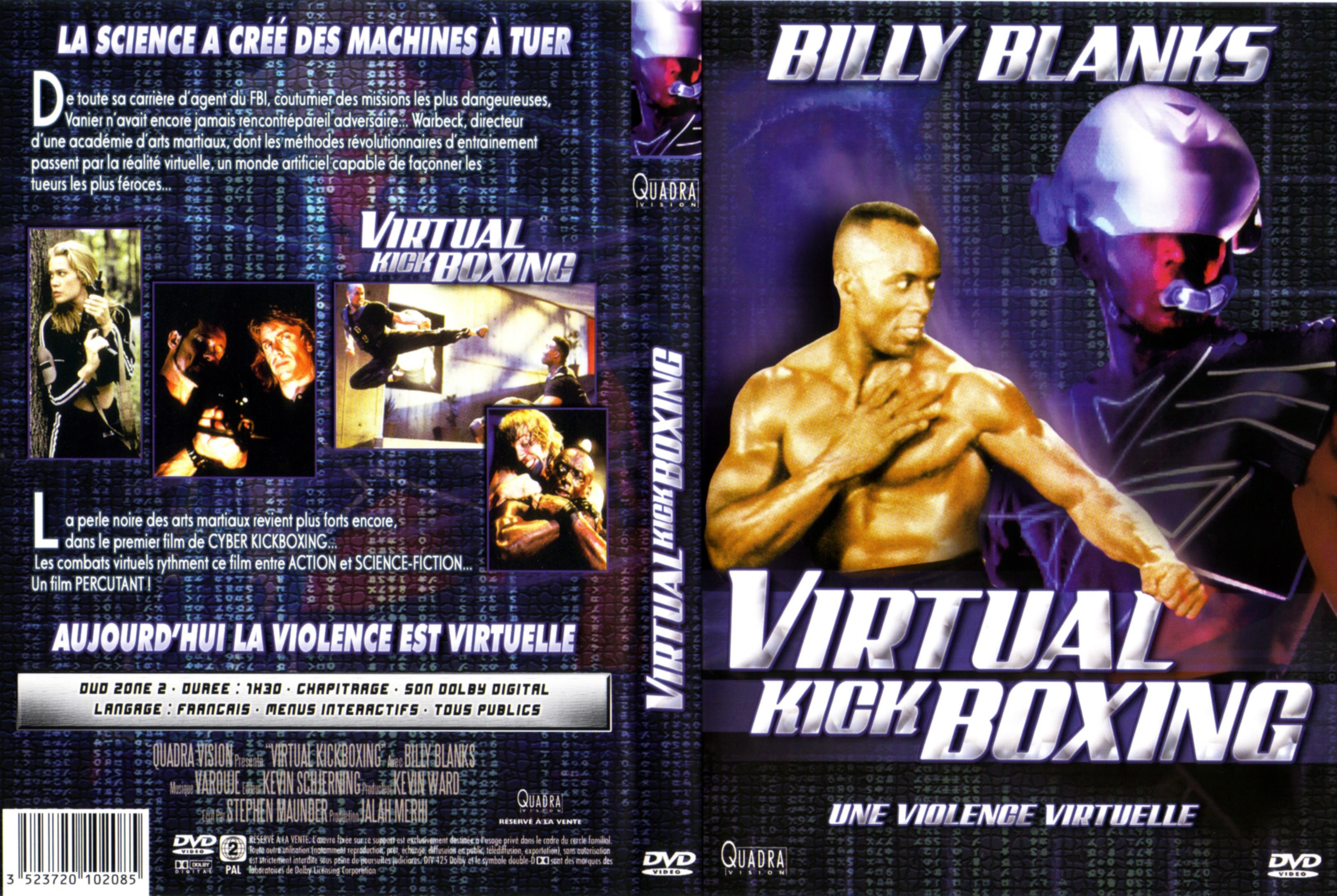 Jaquette DVD Virtual kick boxing