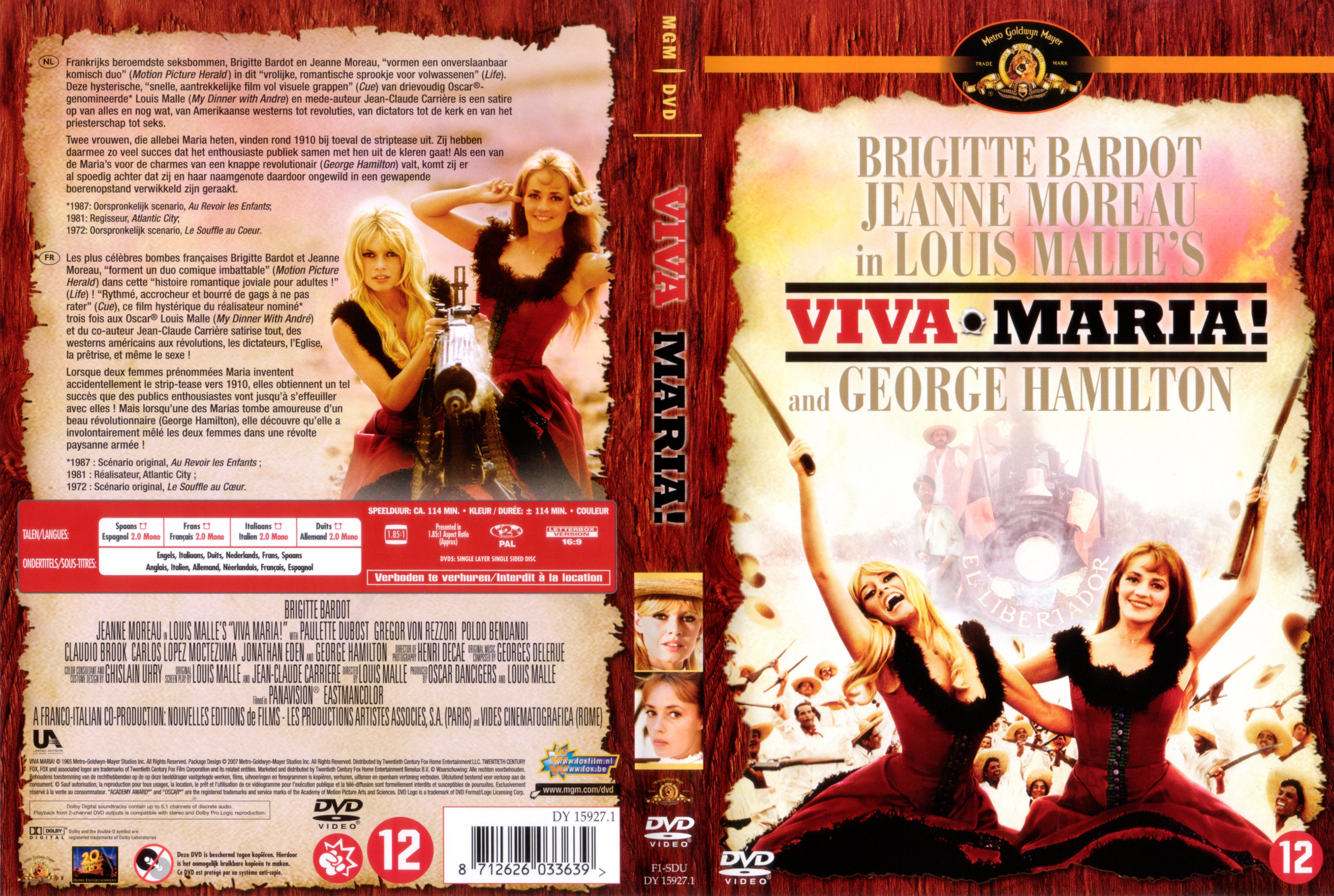 Jaquette DVD Viva Maria