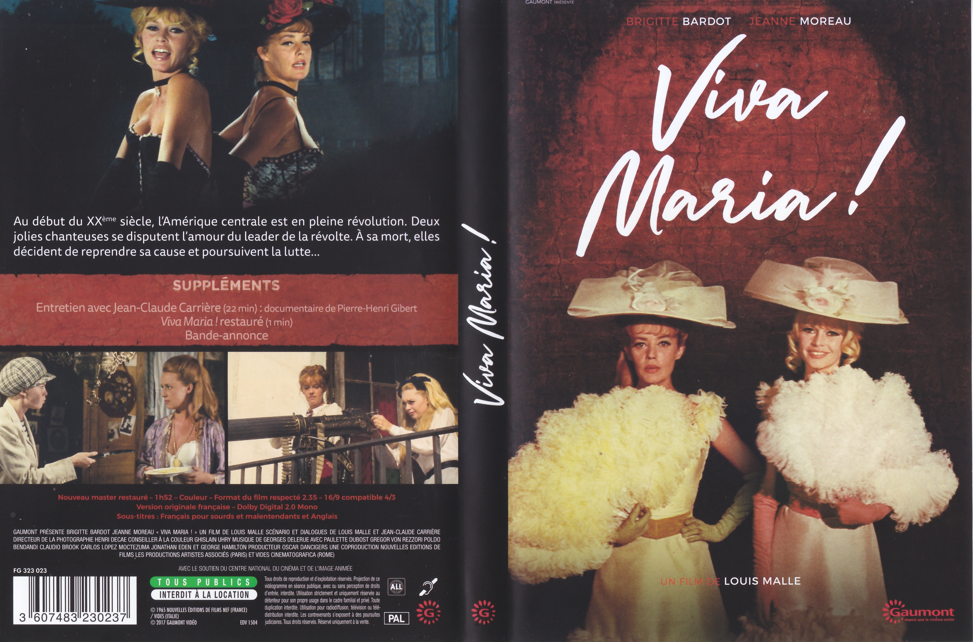 Jaquette DVD Viva Maria v3