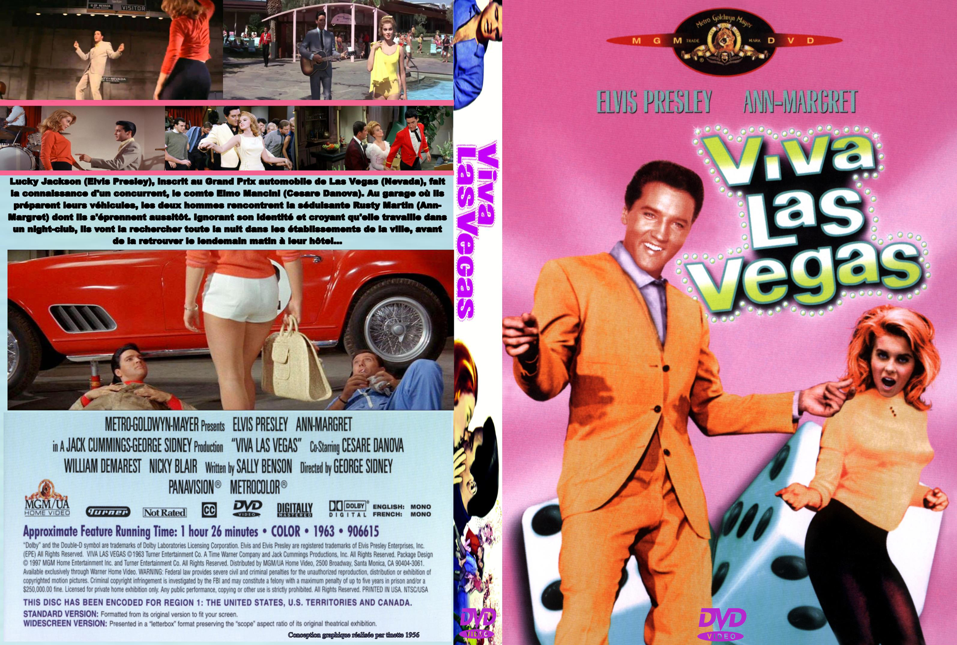 Jaquette DVD Viva las vegas custom