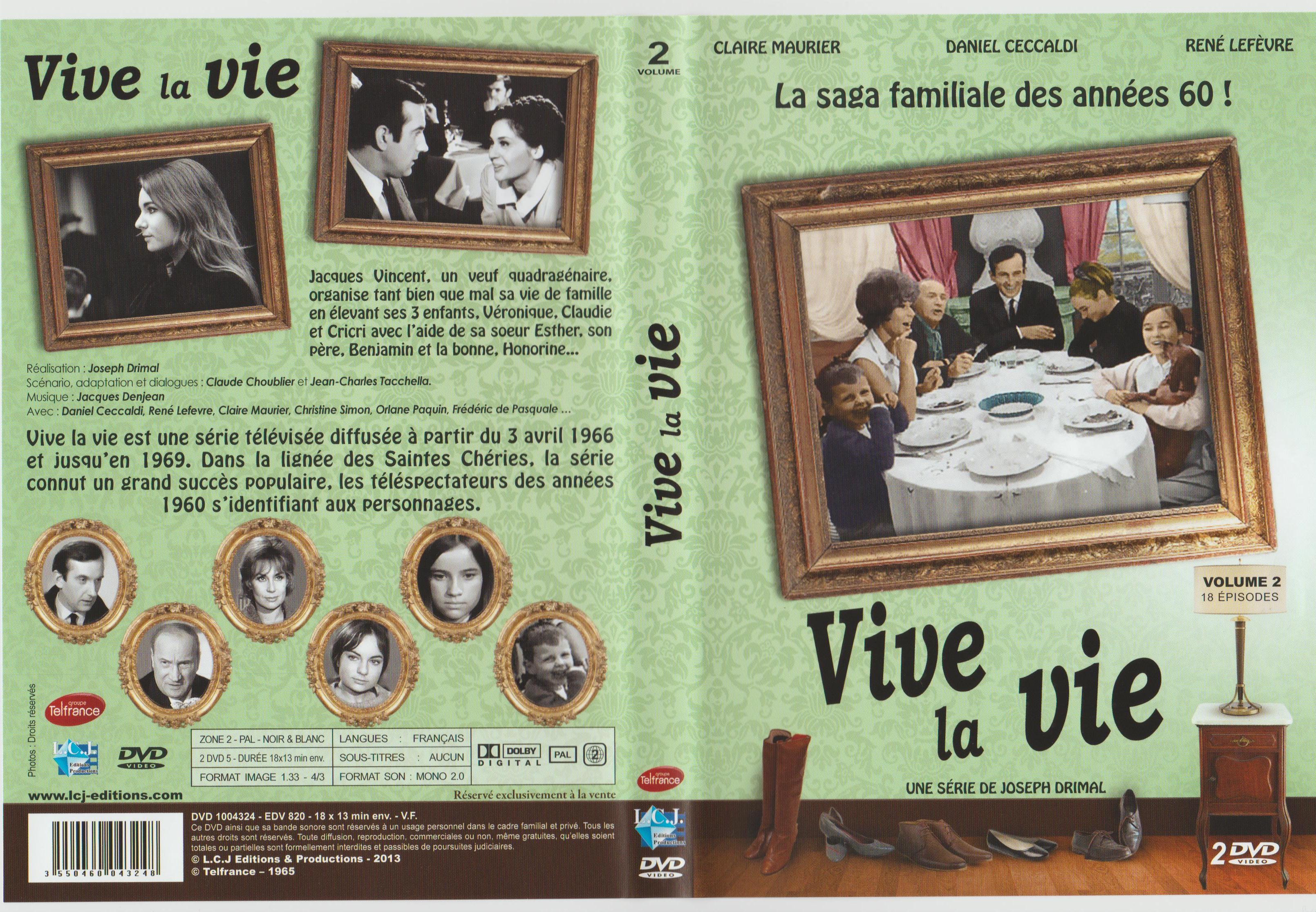 Jaquette DVD Vive la vie vol 02
