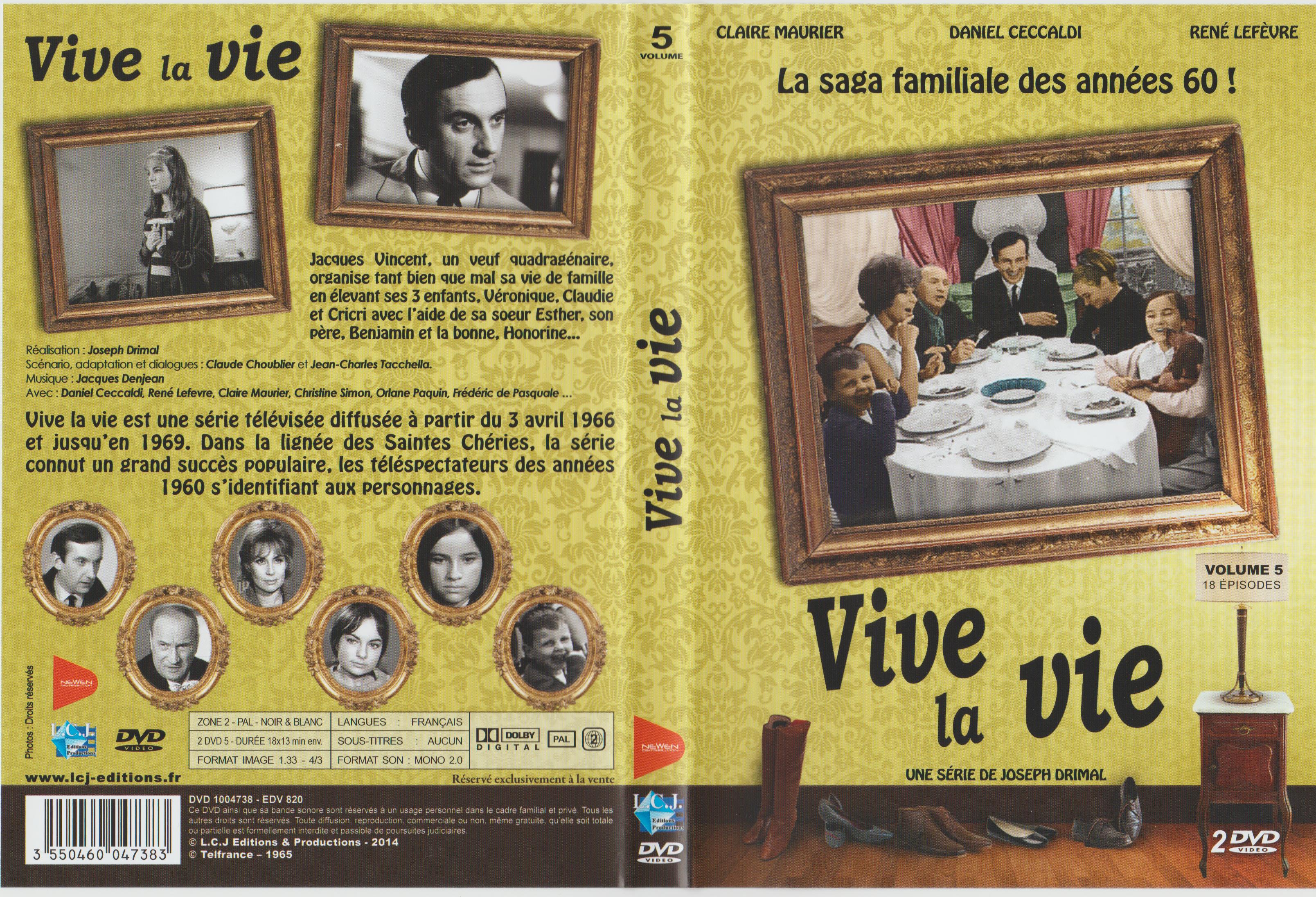 Jaquette DVD Vive la vie vol 05