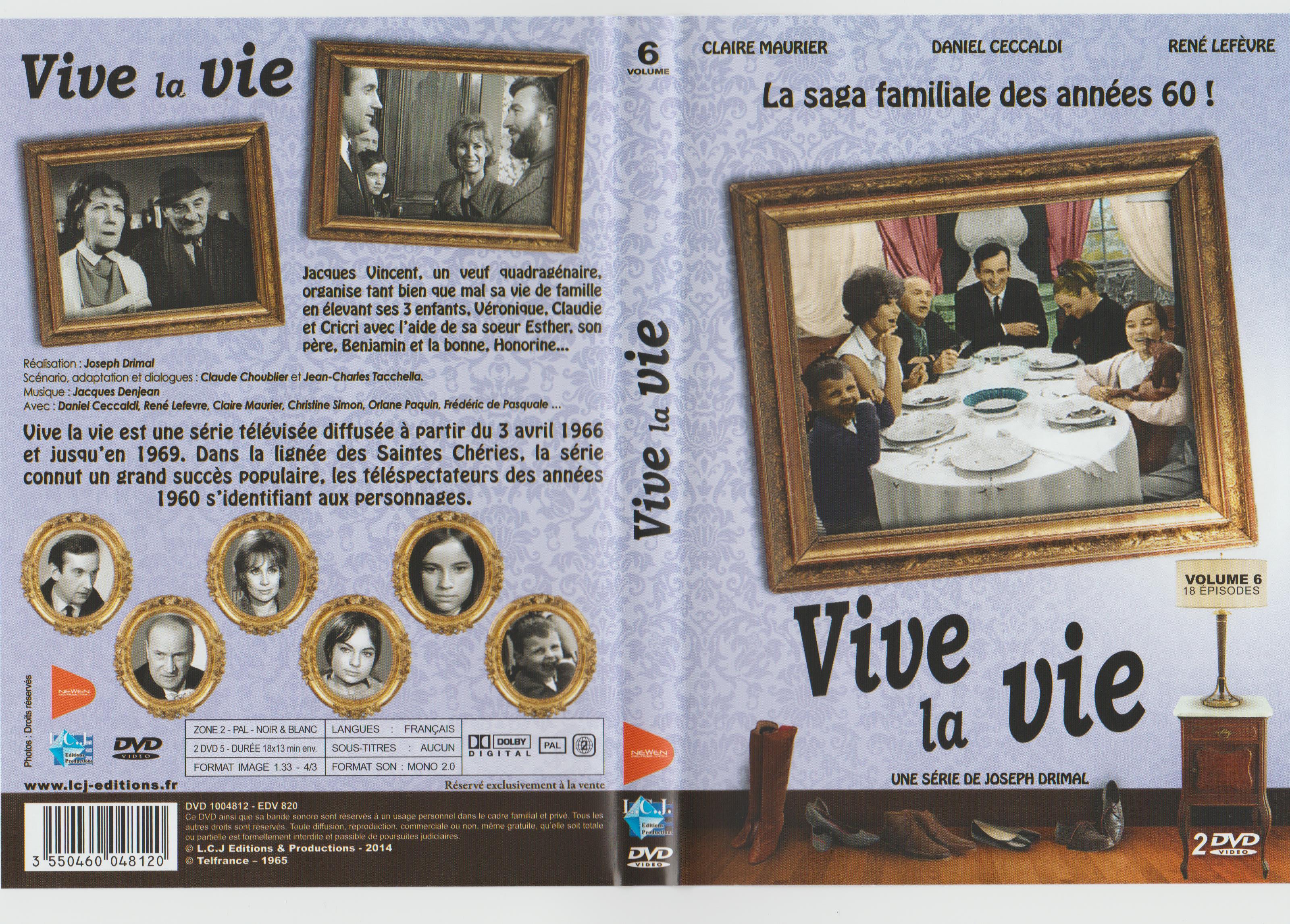 Jaquette DVD Vive la vie vol 06