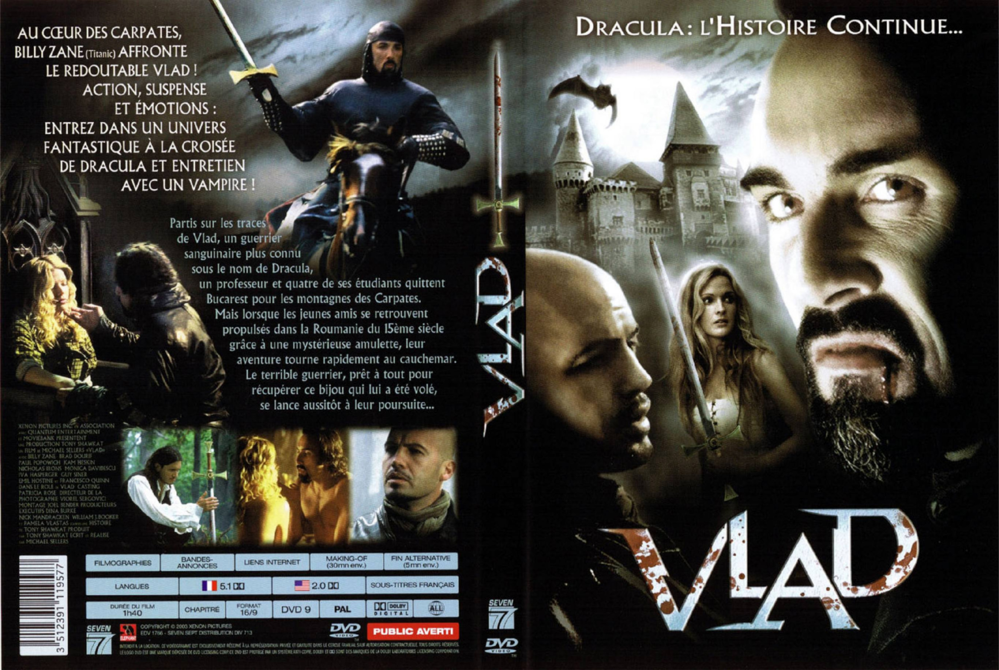 Jaquette DVD Vlad