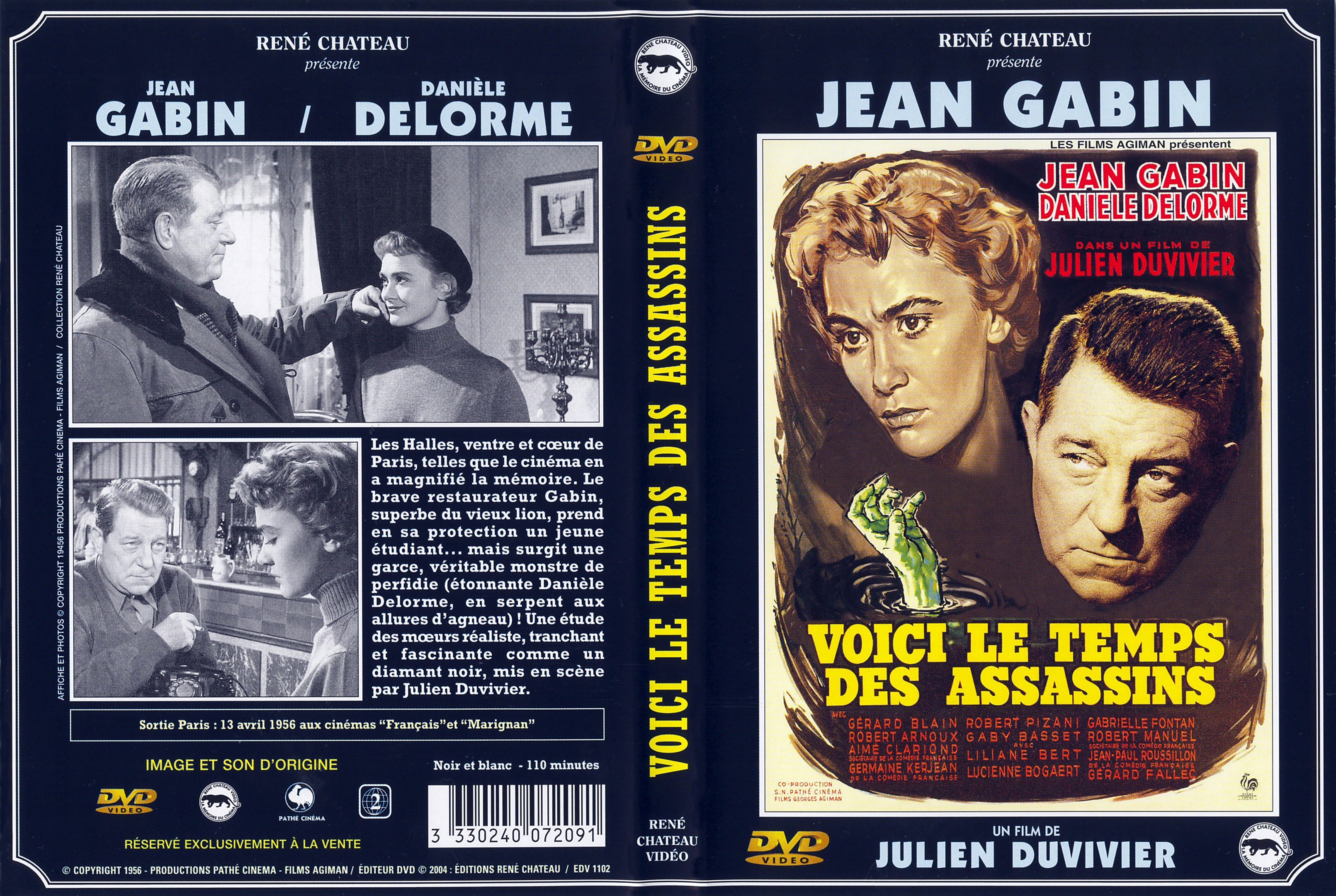 Jaquette DVD Voici le temps des assassins