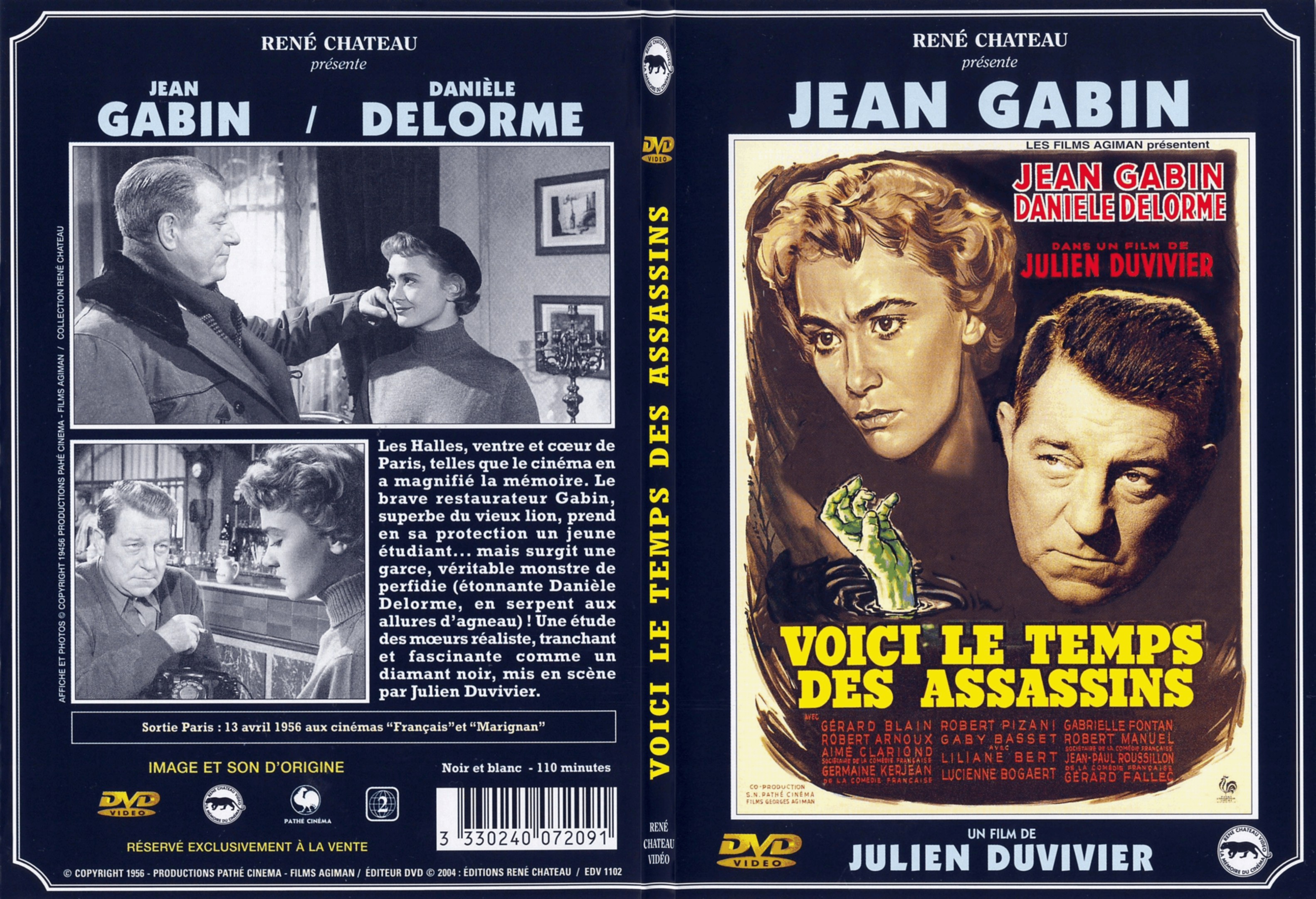 Jaquette DVD Voici le temps des assassins - SLIM