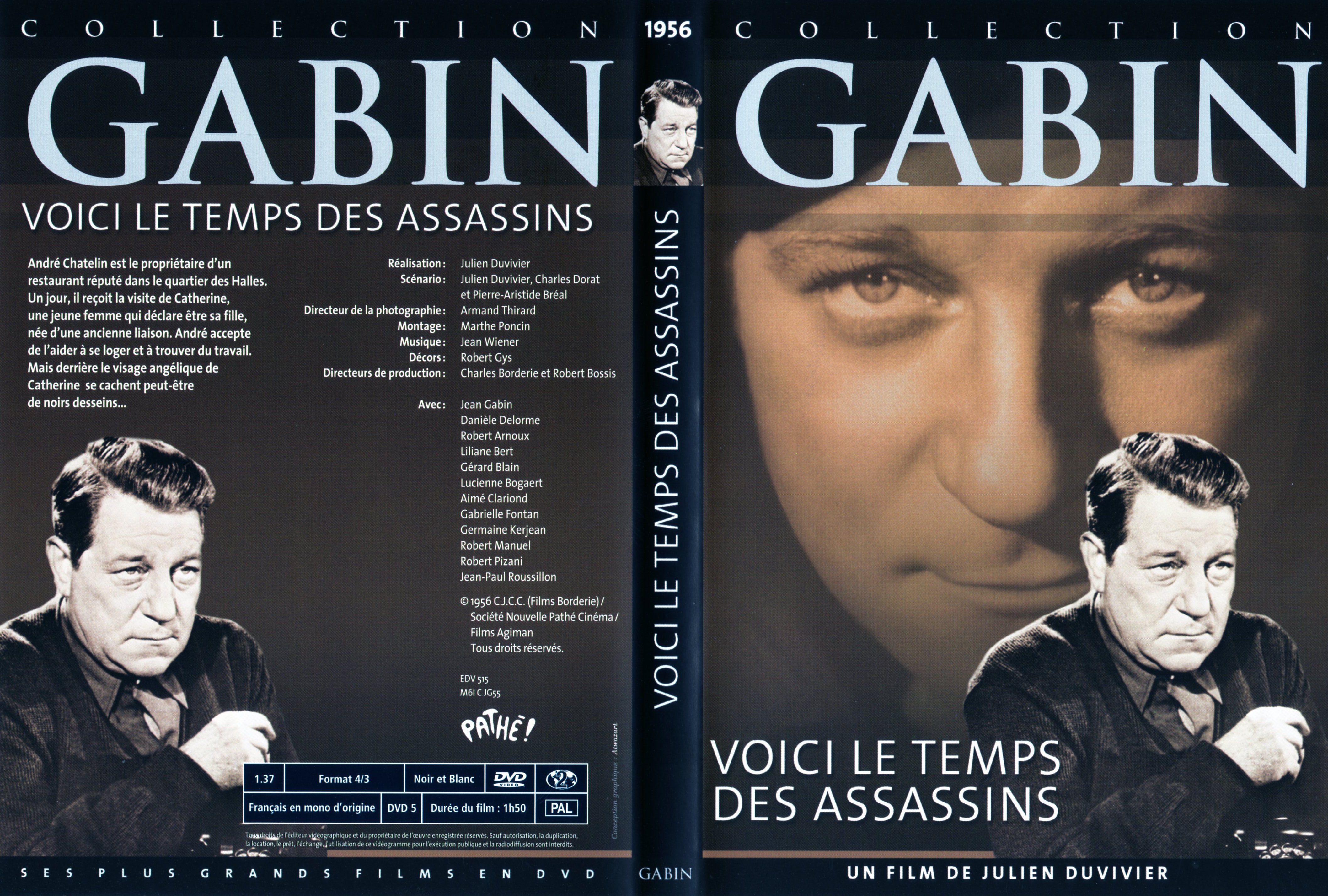 Jaquette DVD Voici le temps des assassins v2