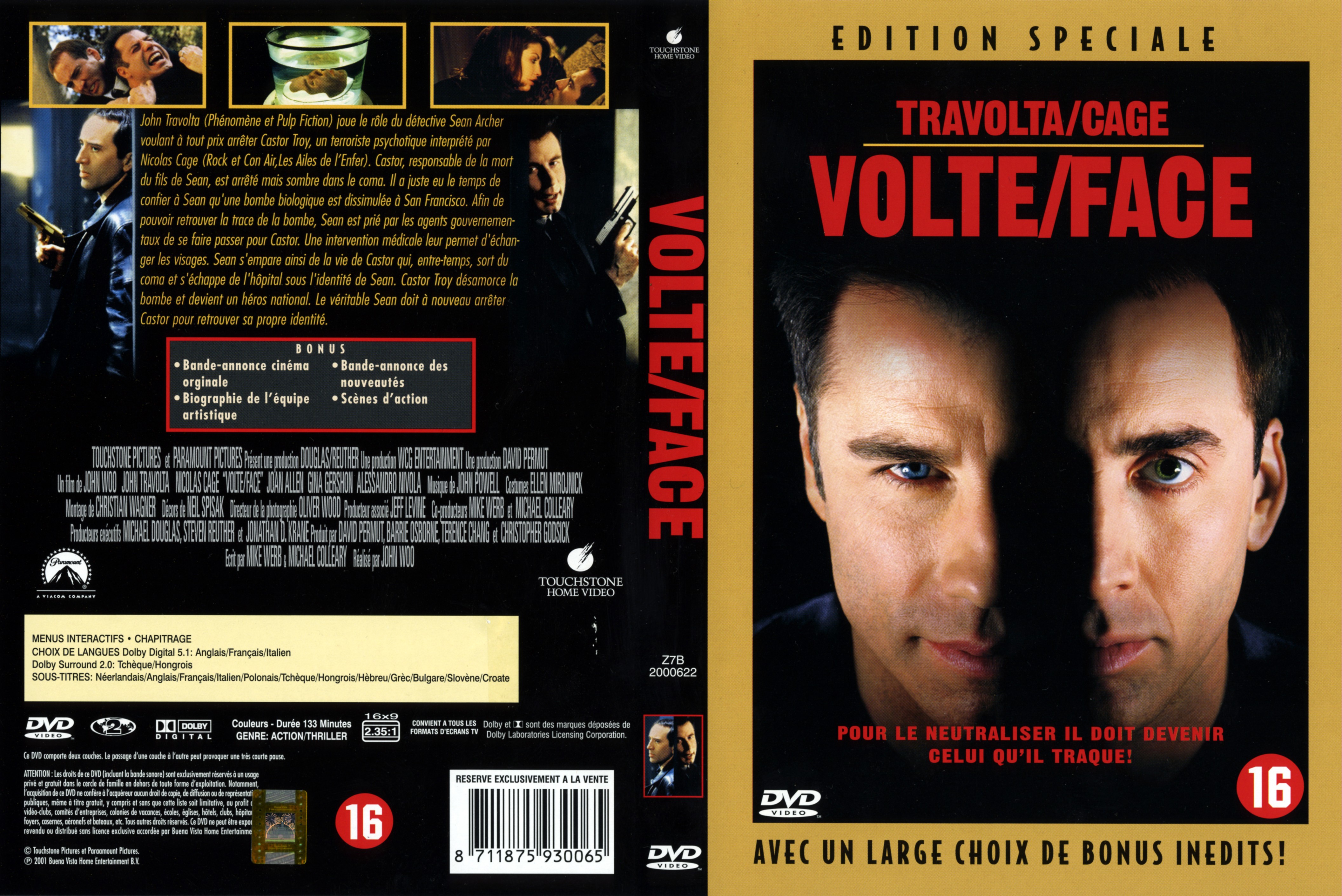 Jaquette DVD Volte face v2