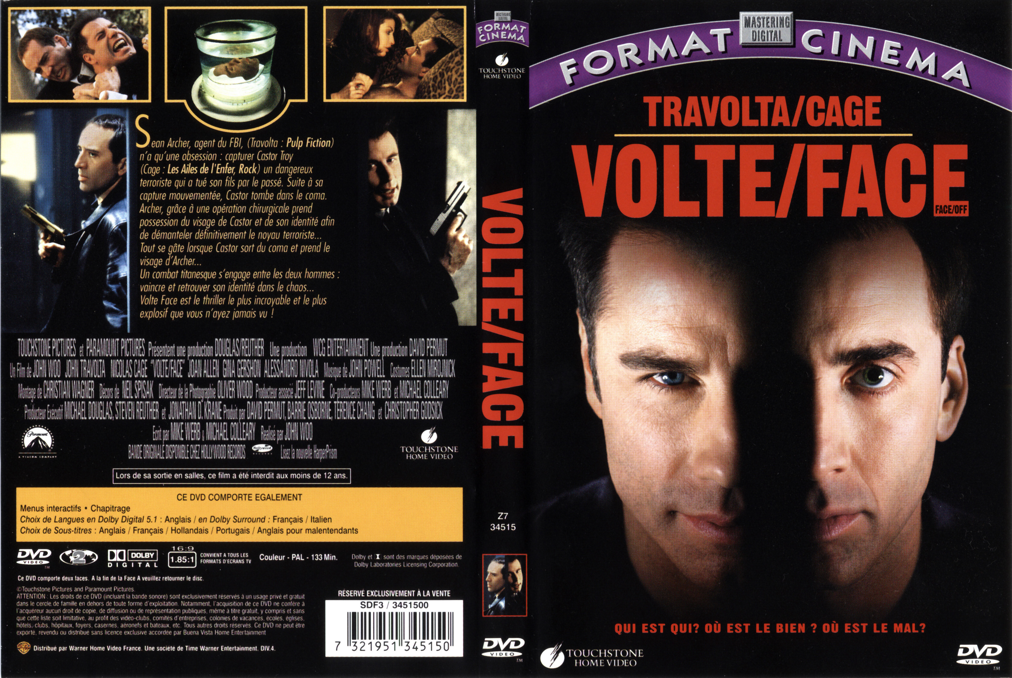 Jaquette DVD Volte face v3