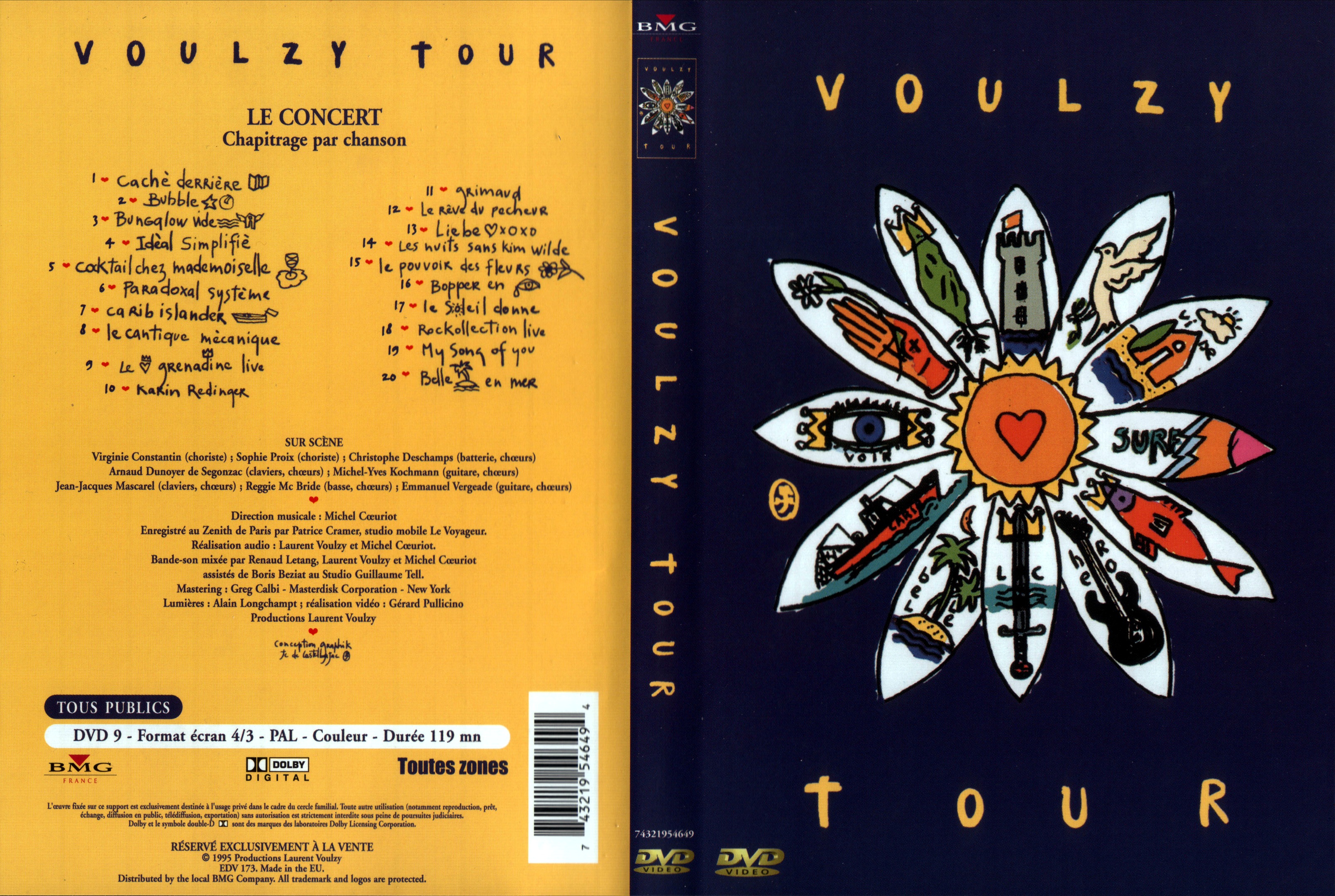 Jaquette DVD Voulzy tour