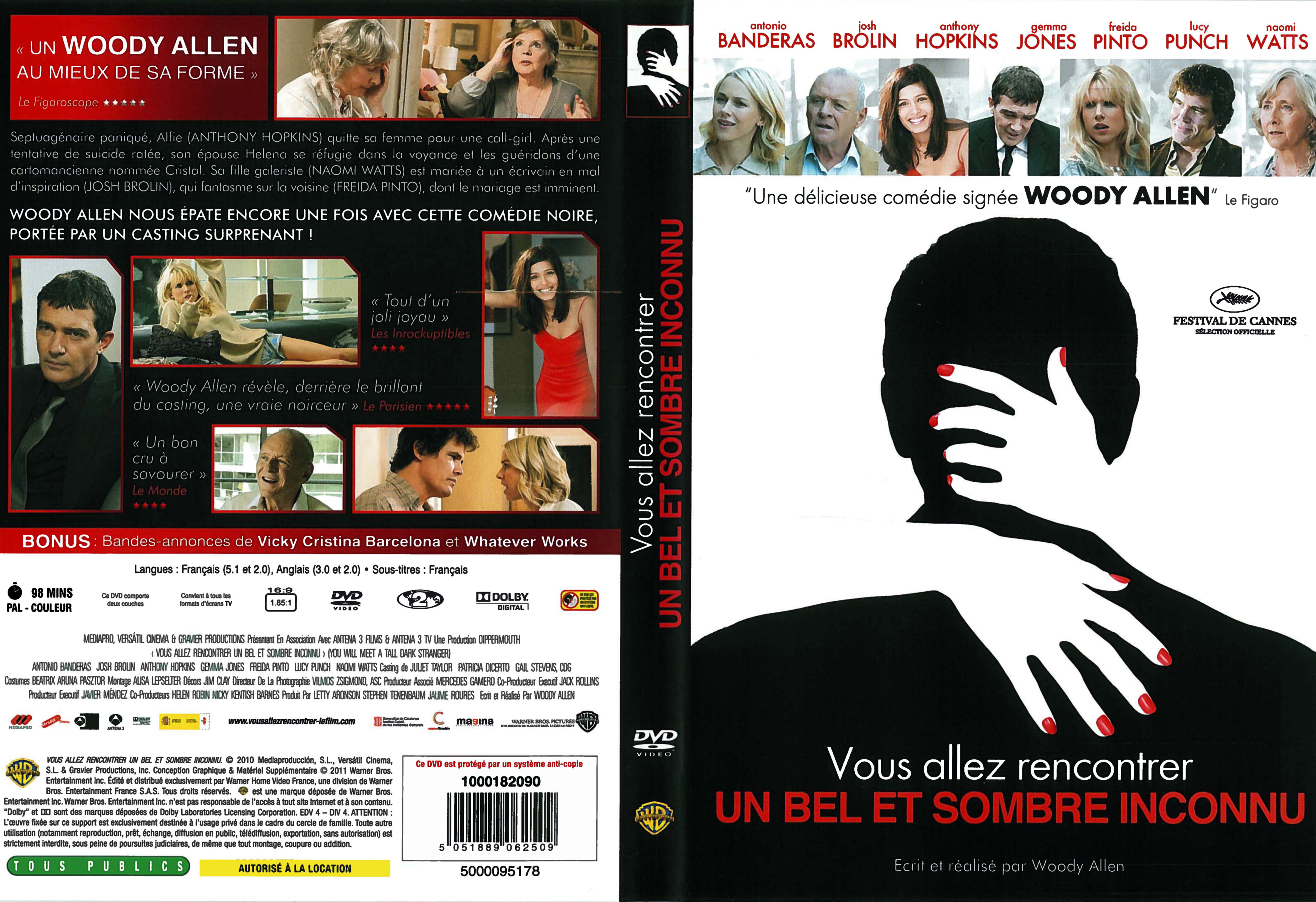 Jaquette DVD Vous allez rencontrer un bel et sombre inconnu