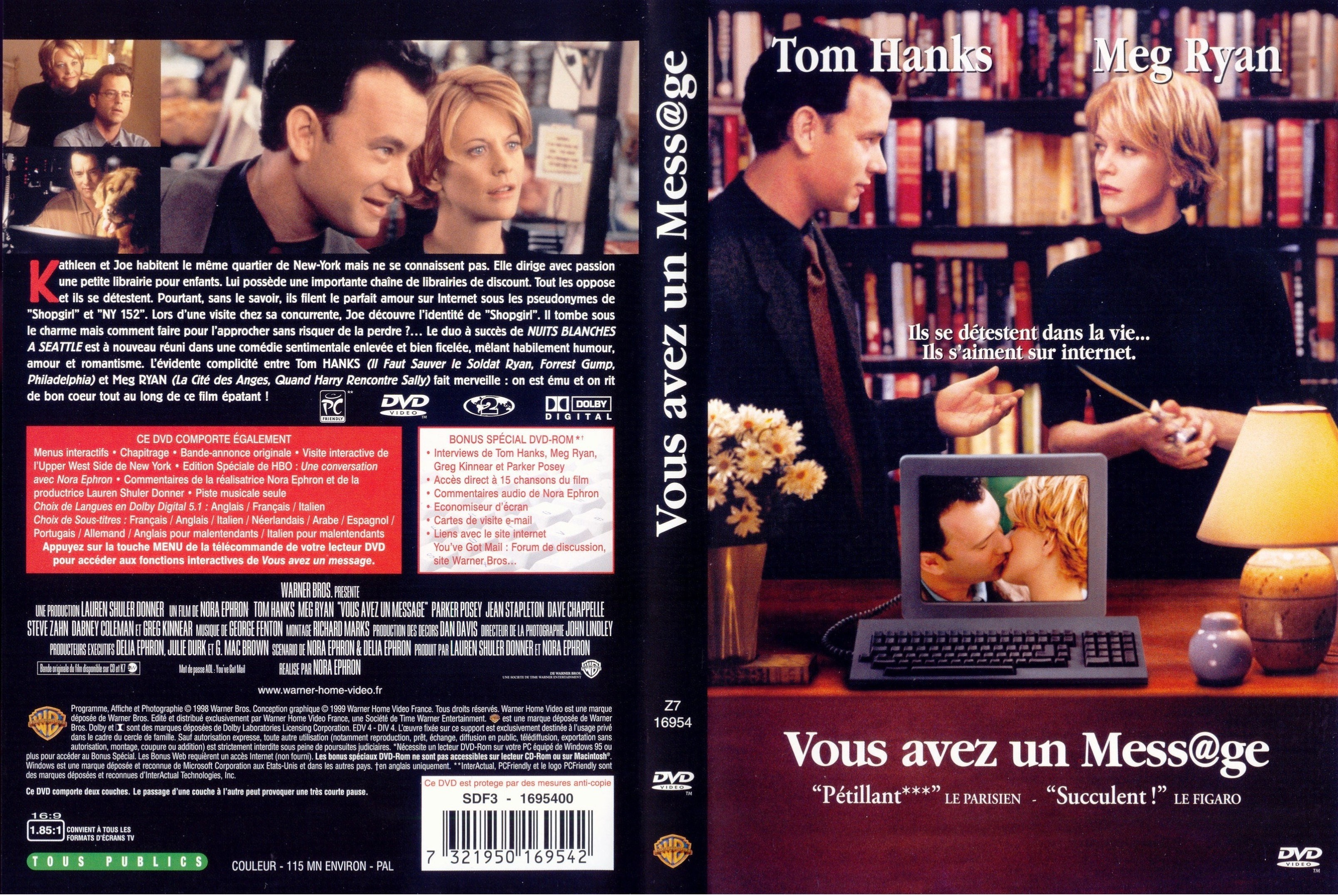 Jaquette DVD Vous avez un message