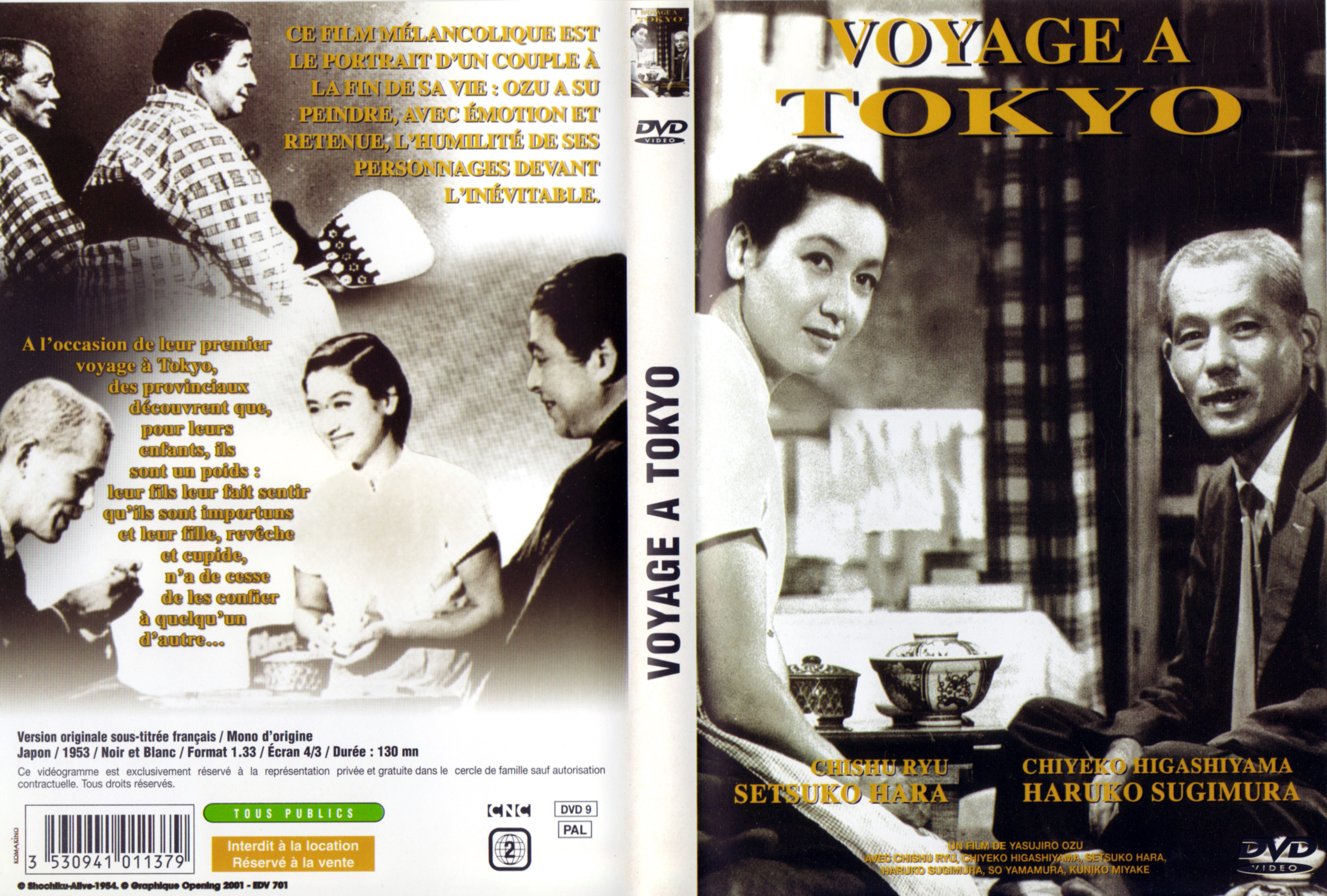 Jaquette DVD Voyage  Tokyo