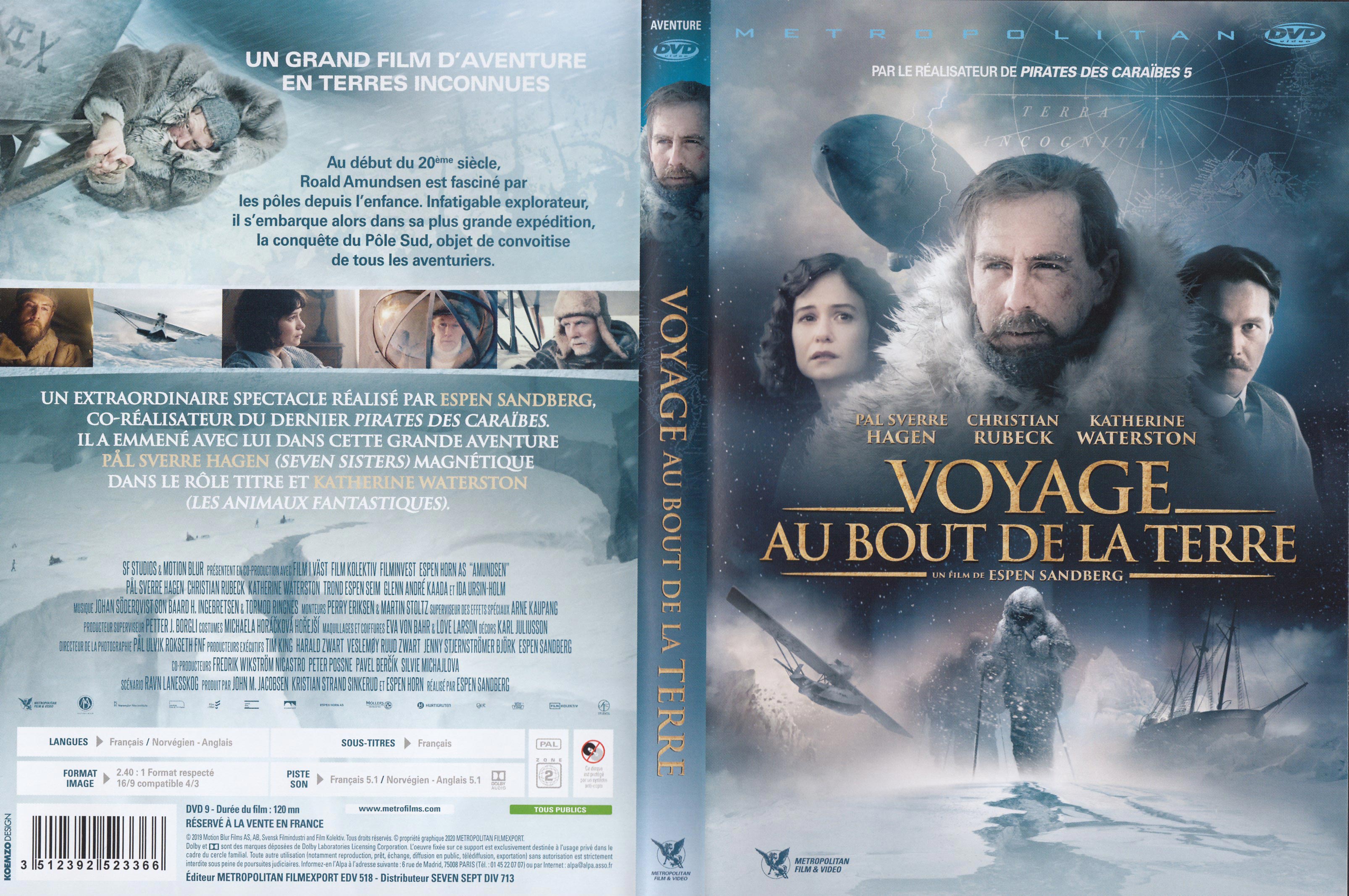 Jaquette DVD Voyage au bout de la terre