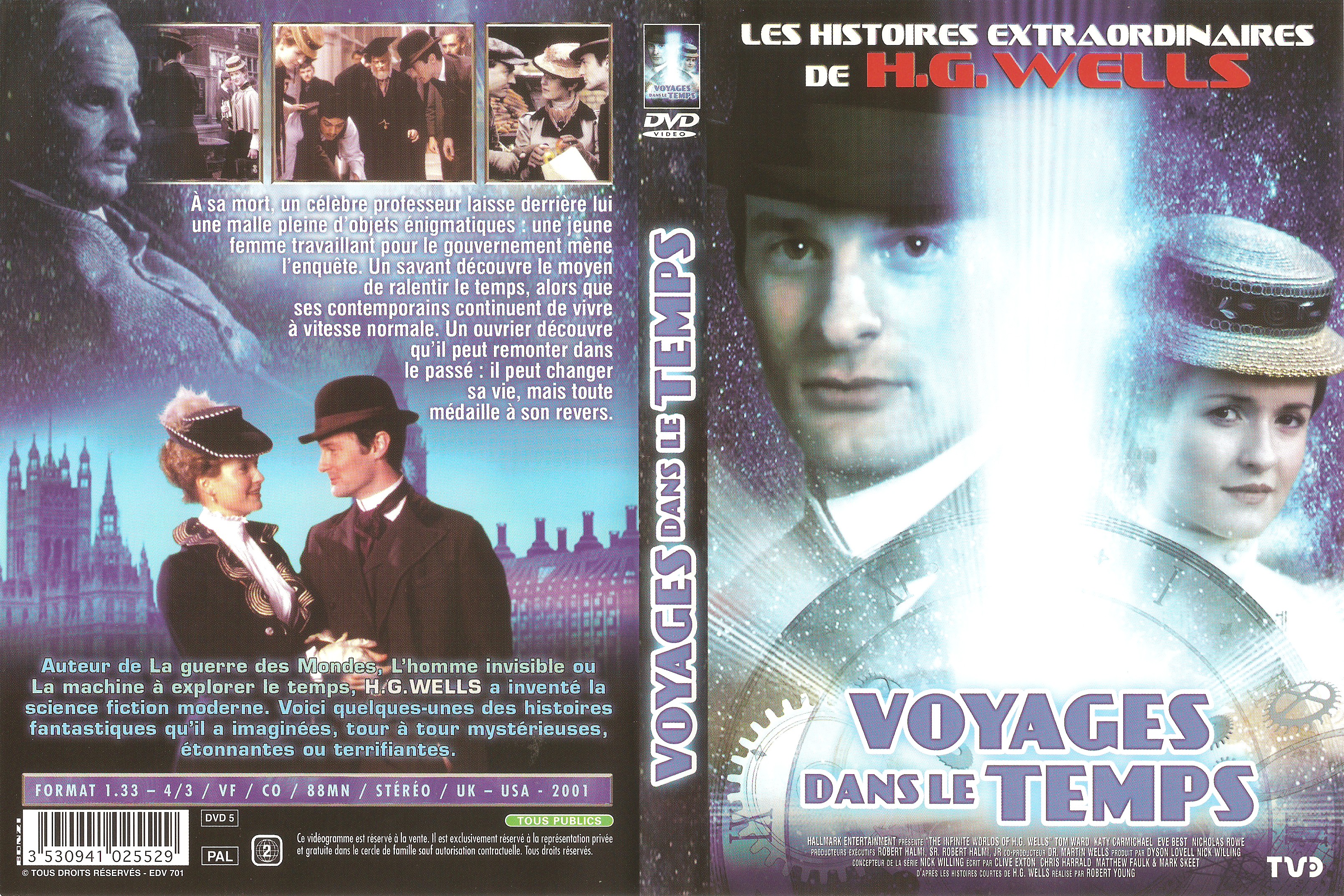 Jaquette DVD Voyages dans le temps