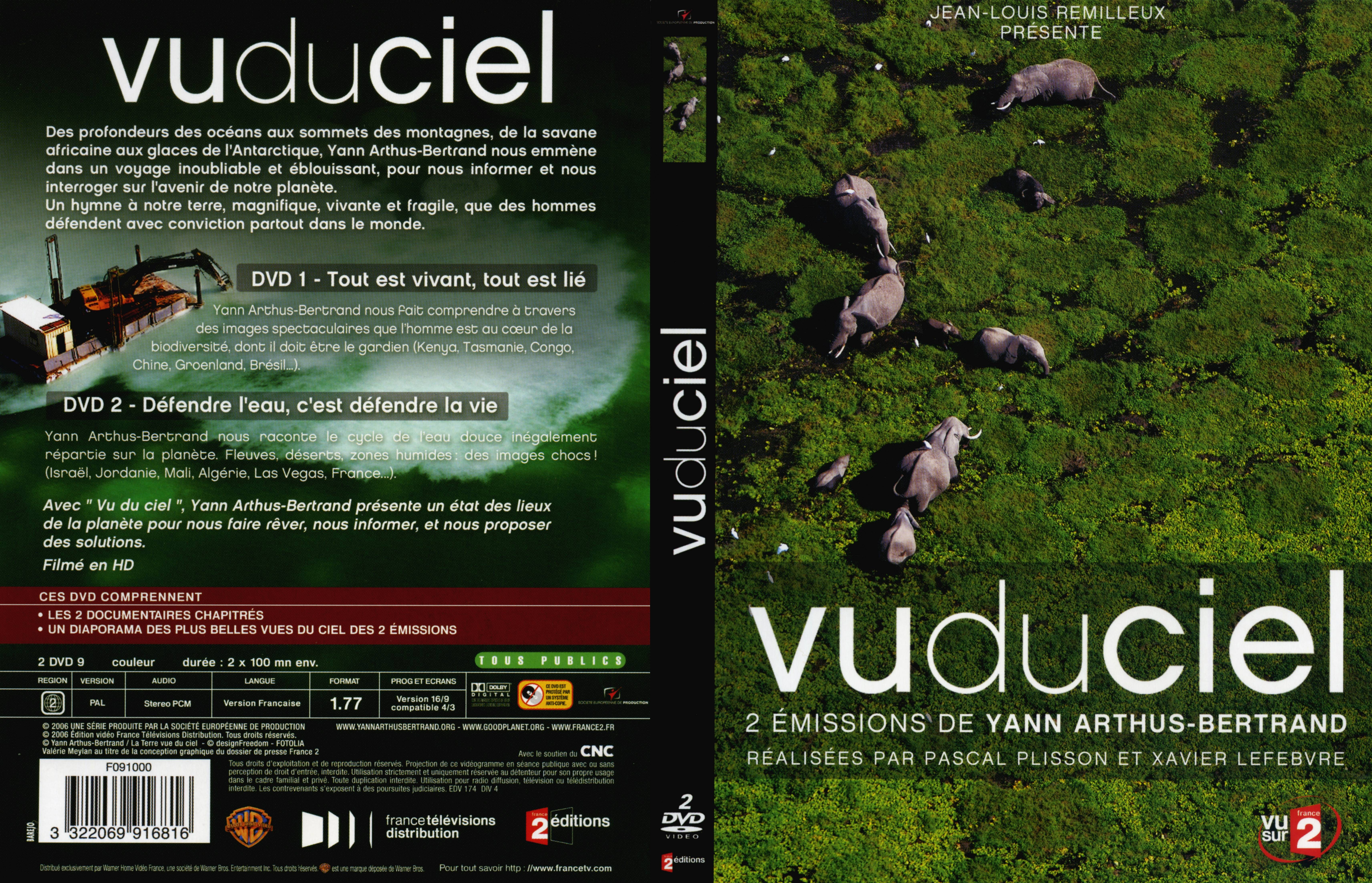 Jaquette DVD Vu du ciel