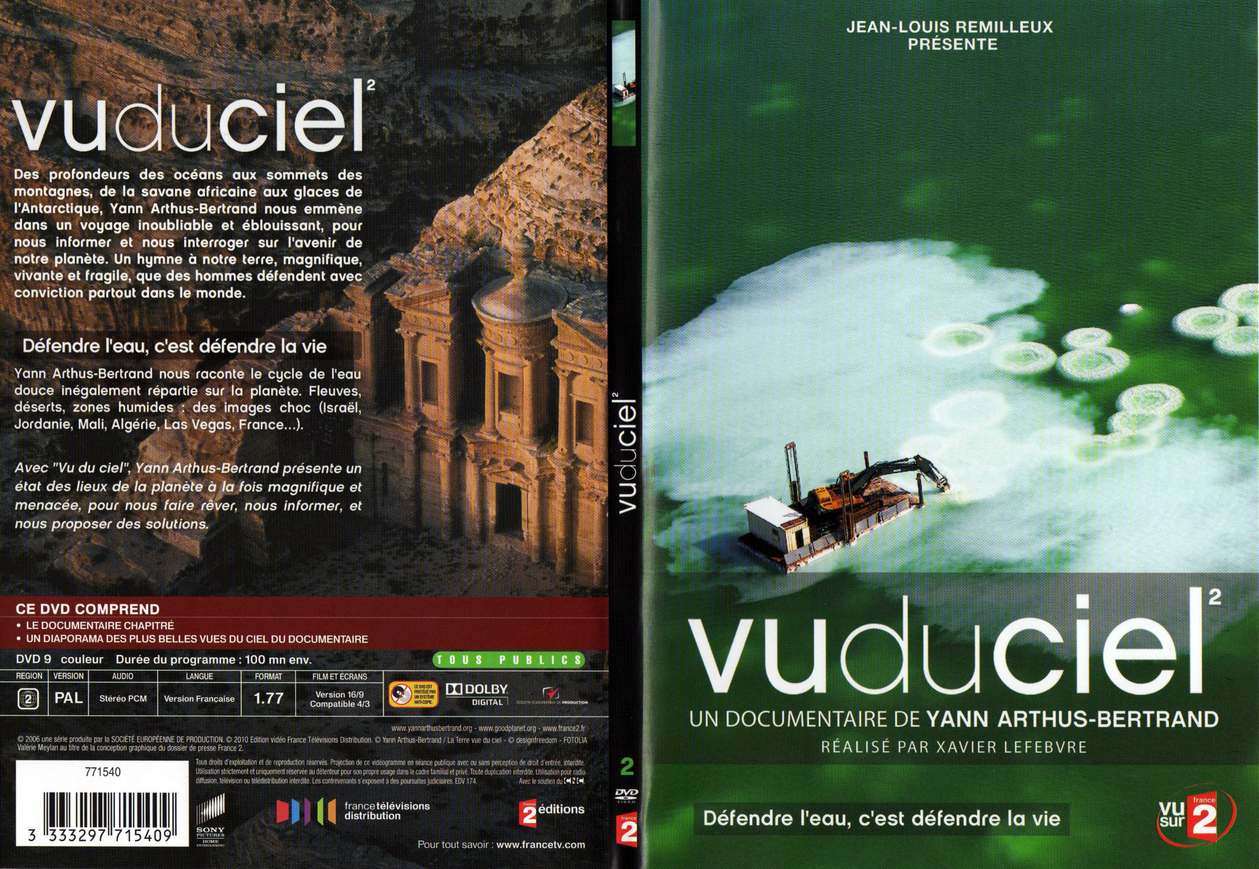 Jaquette DVD Vu du ciel vol 02